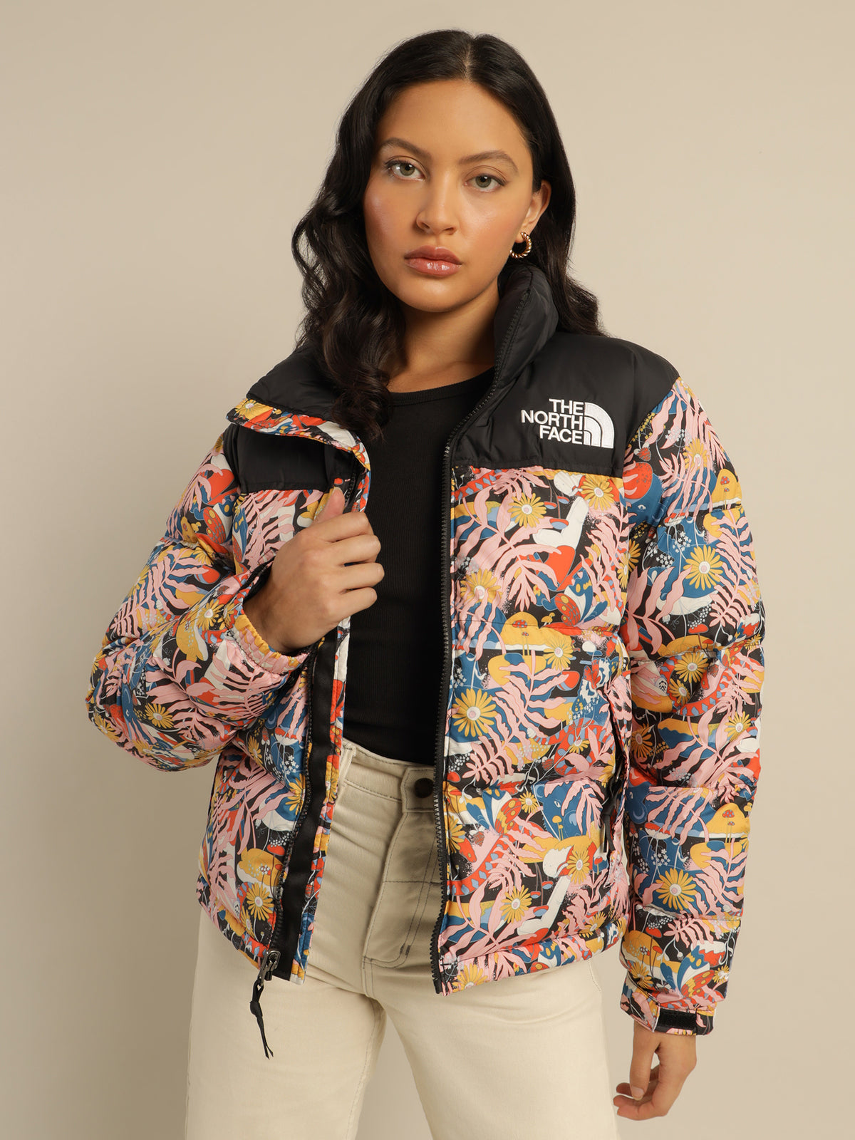 The North Face Printed 1996 Retro Nuptse Jacket in Print | Print