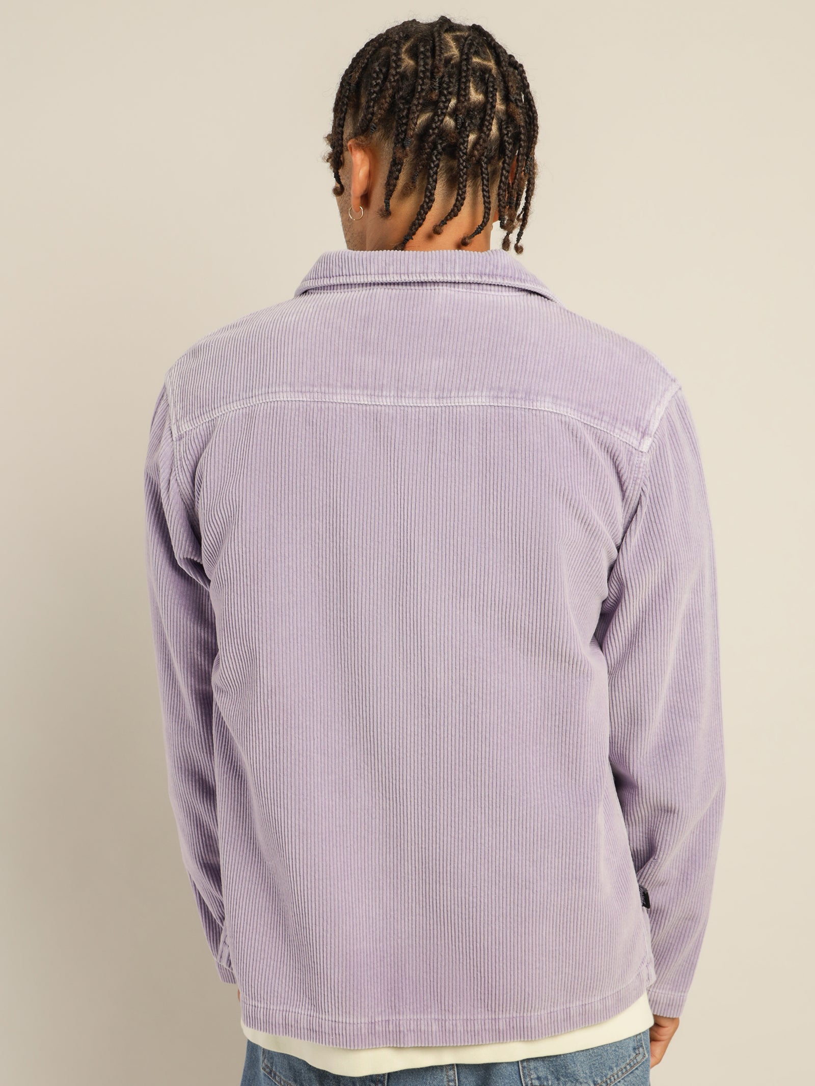 Lavender corduroy store jacket