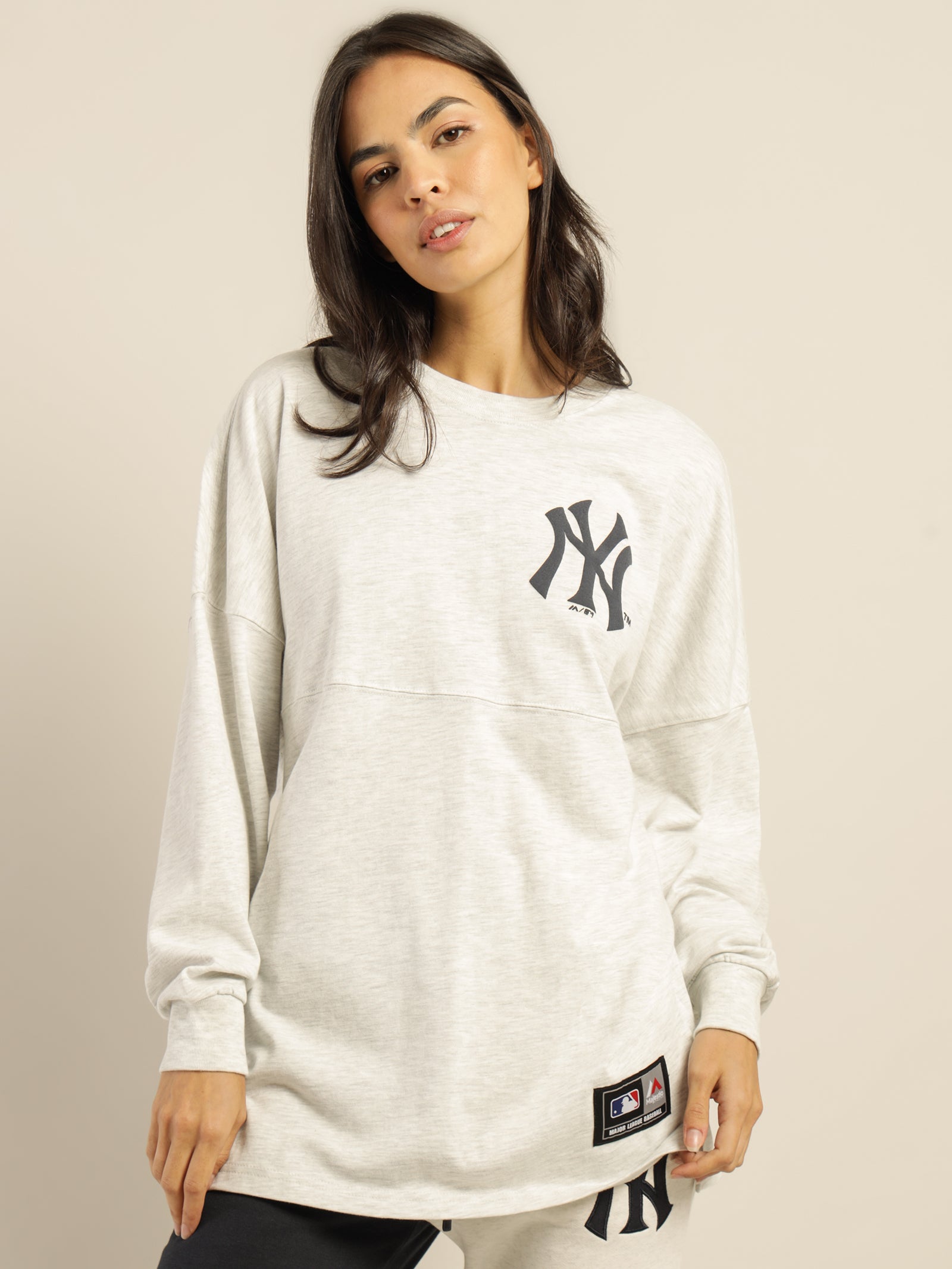 New Majestic 2XL Authentic Collection MLB New York Yankees Long Sleeve T- Shirt