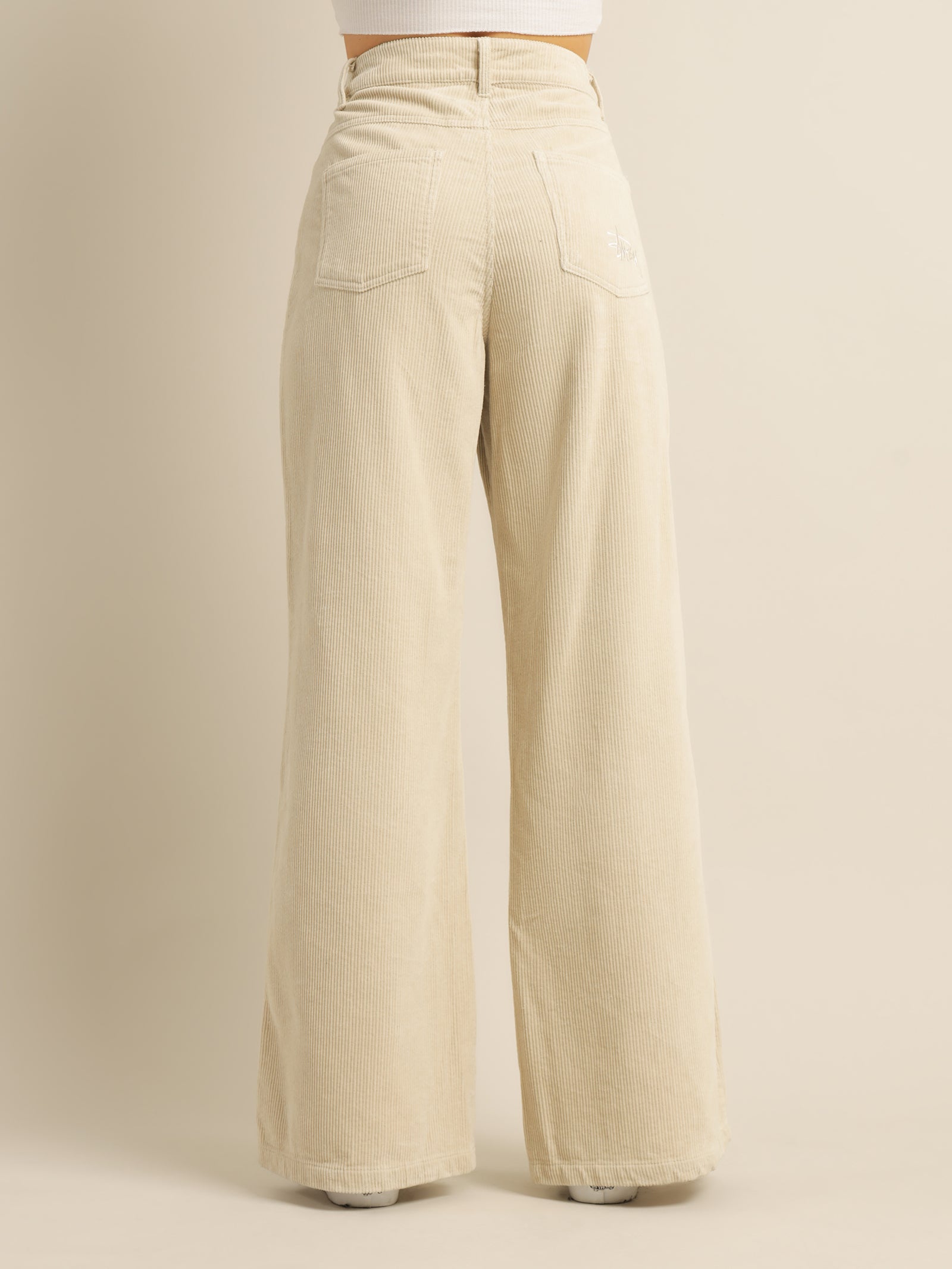 Eden Cord Pants in Off White