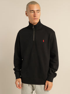 Mens polo half discount zip