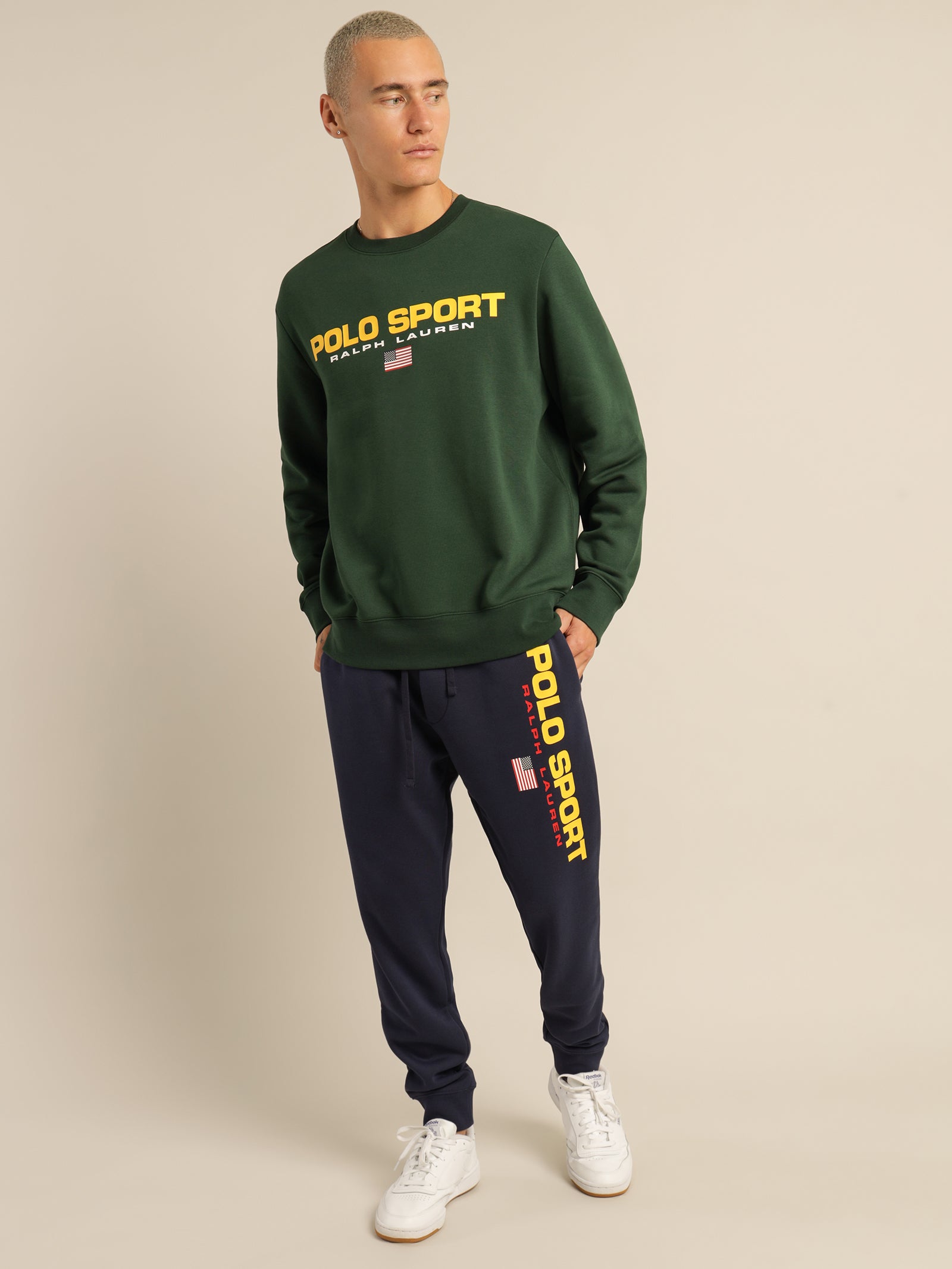 Polo Sport Fleece in College Green