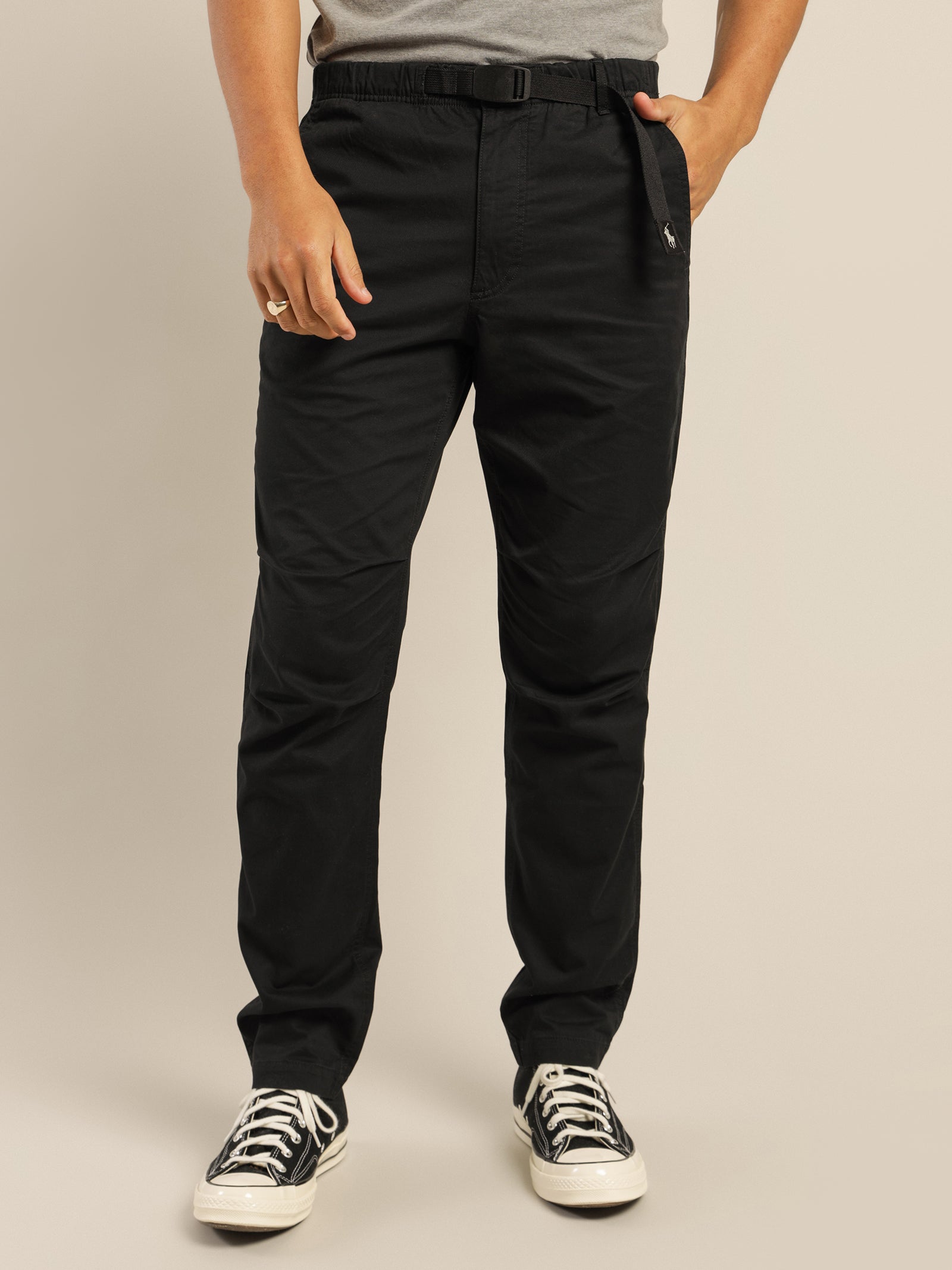 Polo Hiking Pant in Black