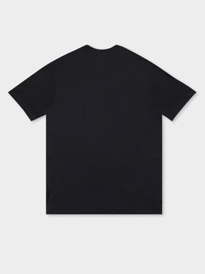 Edge Seam T-Shirt in Black - Glue Store