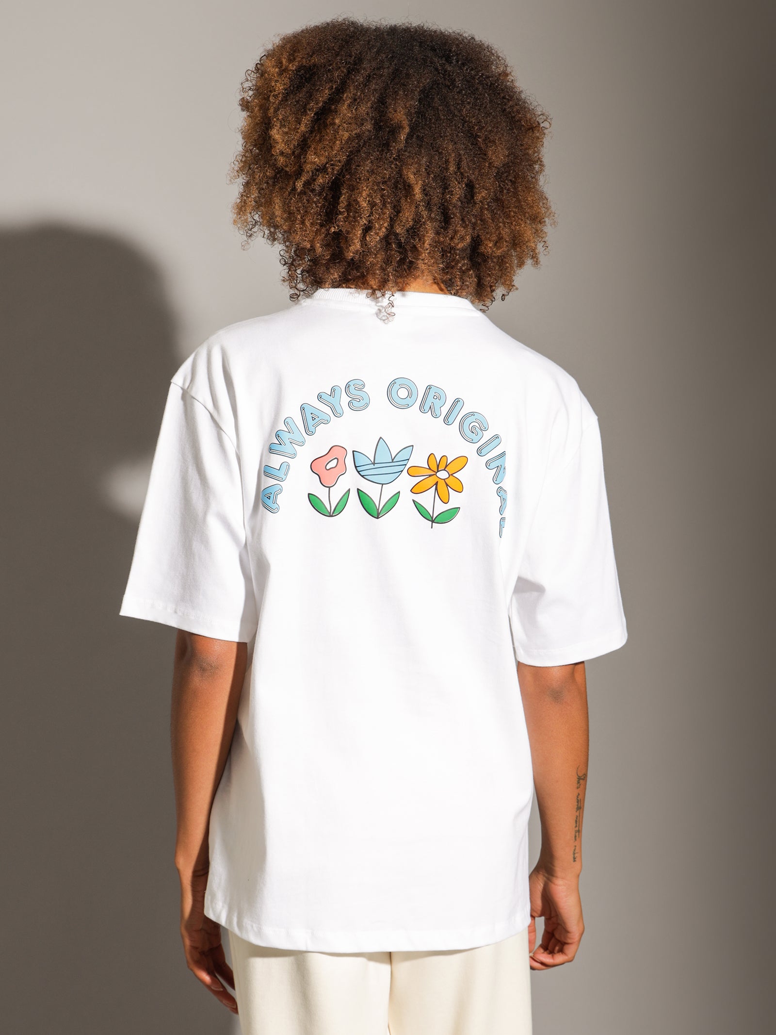 Always Original Loose Graphic T-Shirt in White