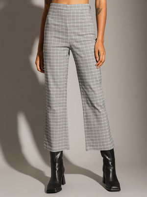 Buy Check Slim Pants - Black/White Threadz for Sale Online Australia |  White & Co.