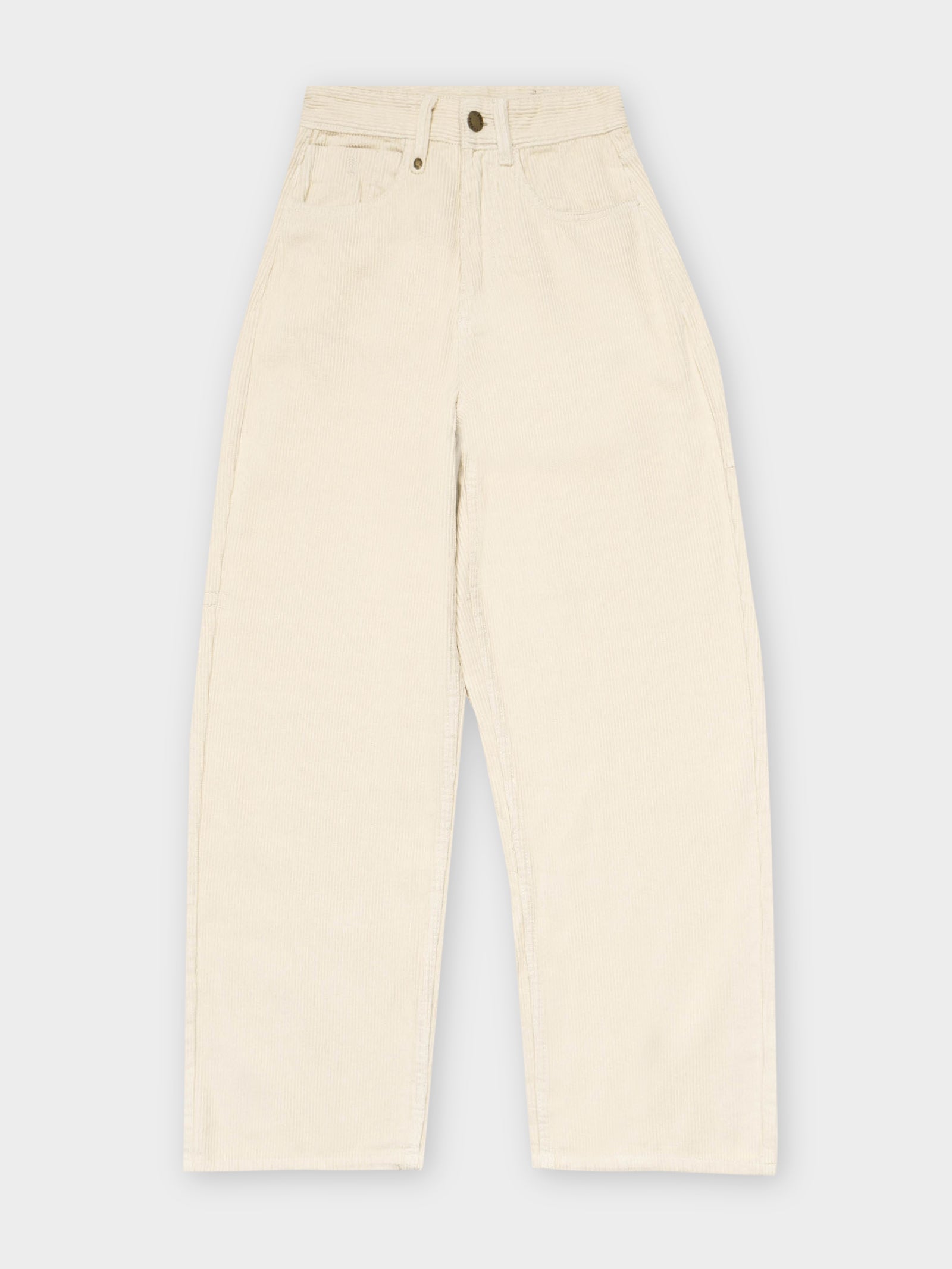 Billie Jean Cord Pants in Heritage White