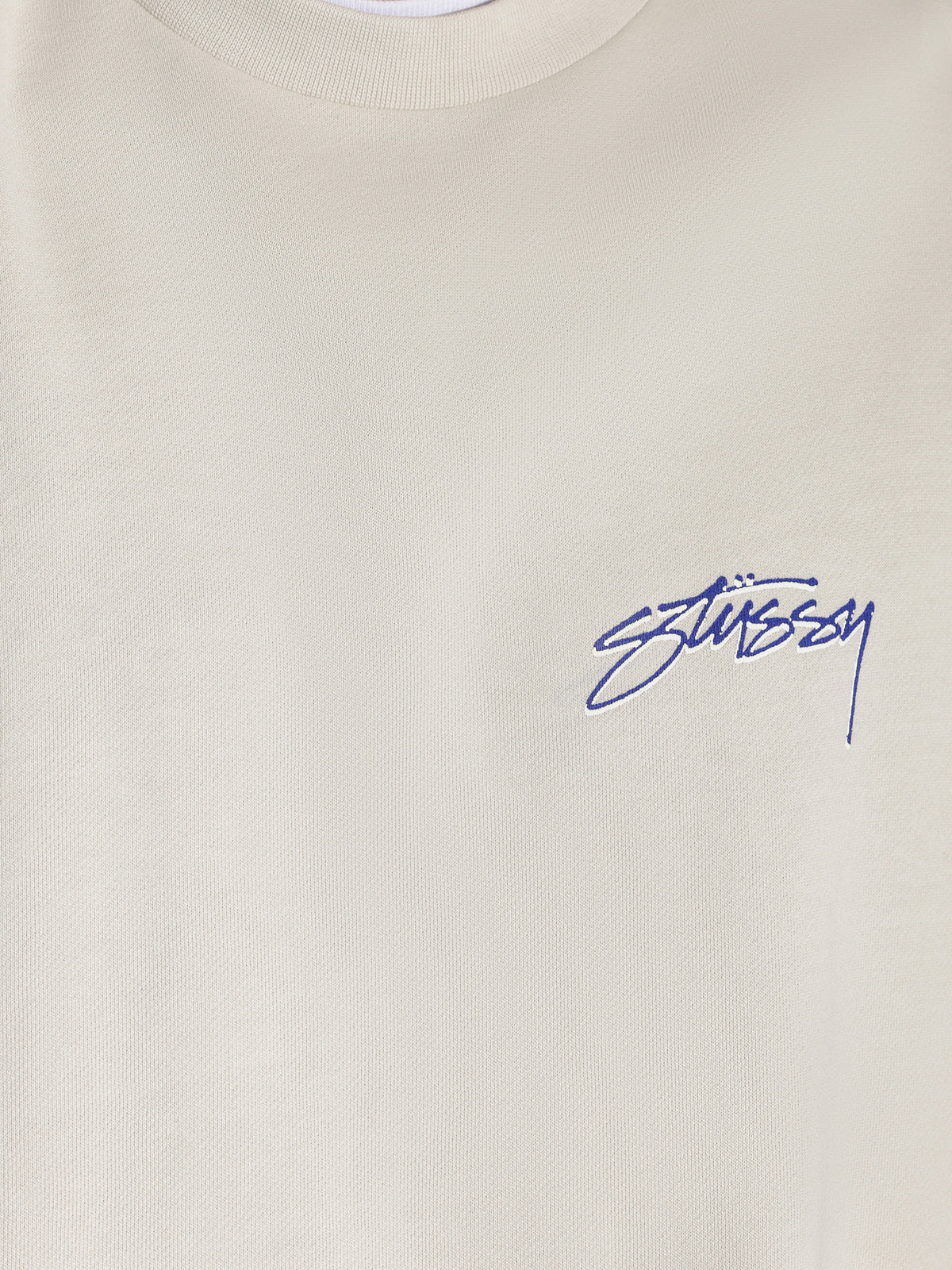 Stussy Stussy Designs 50/50 Crew in White Sand | Sand