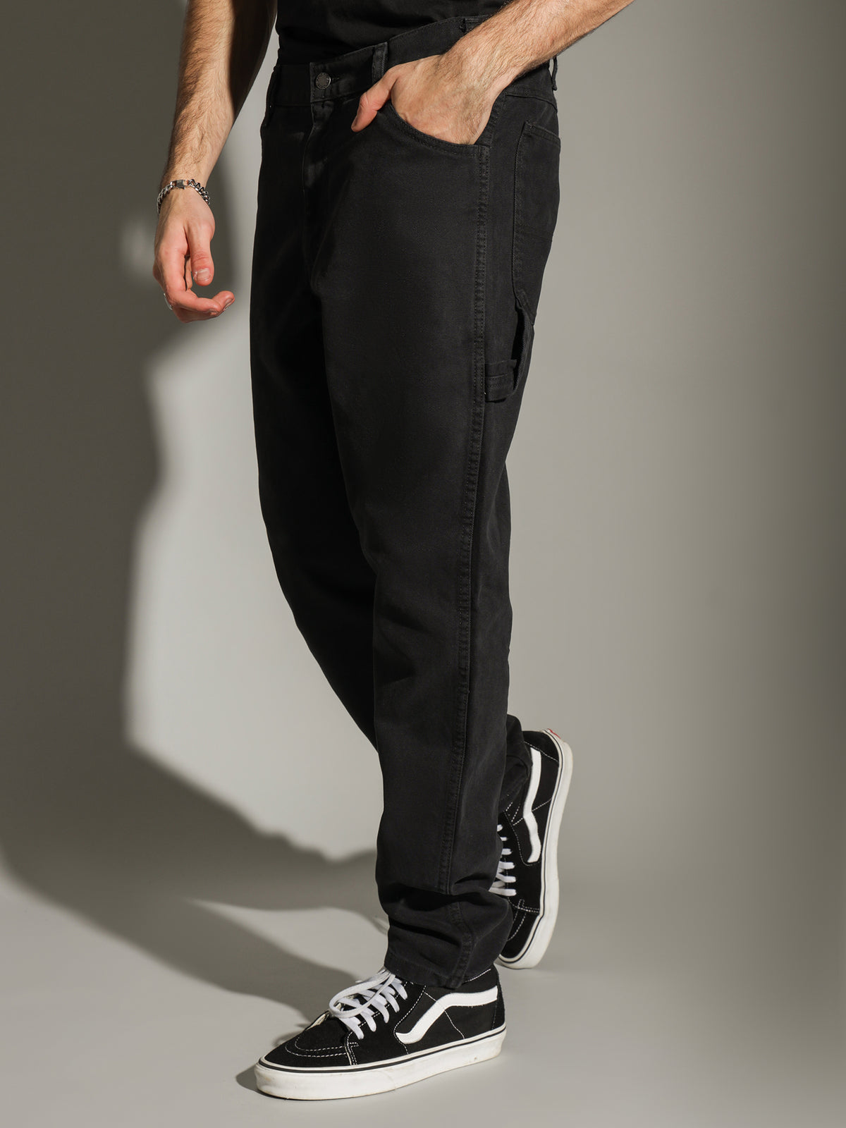 Dickies Duck Canvas Carpenter Pants in Black | Black