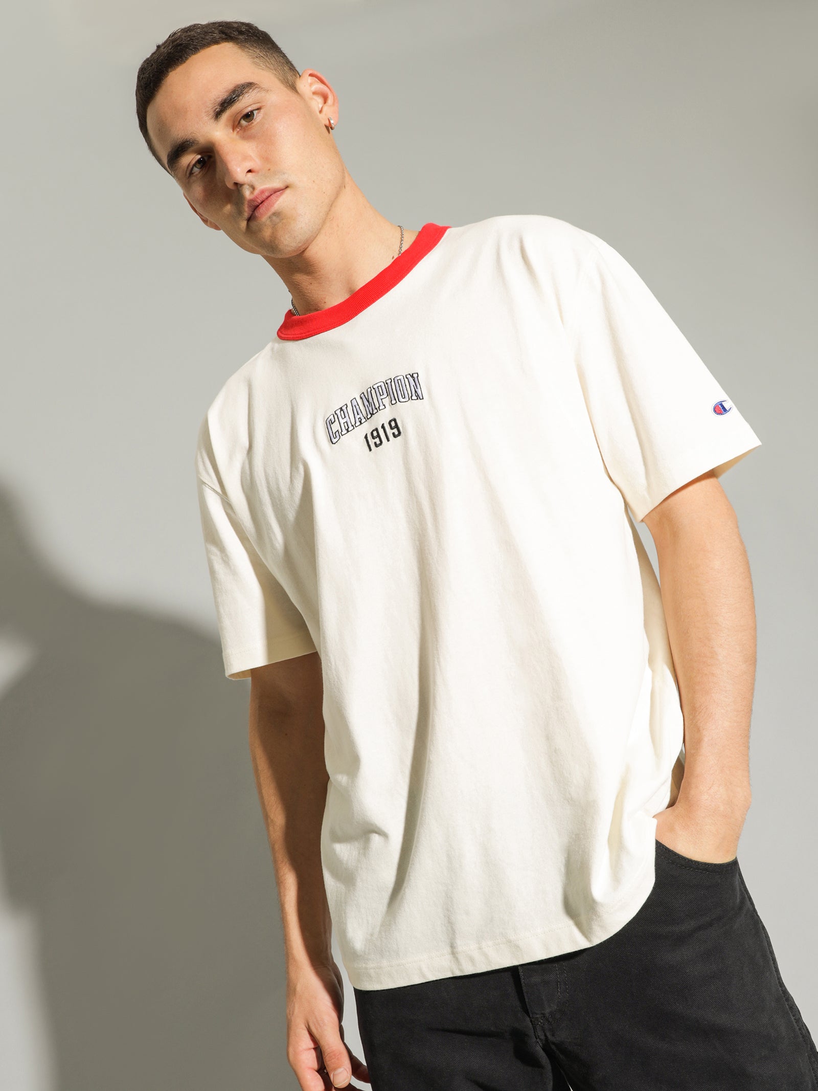 Collegiate Heritage T-Shirt in White