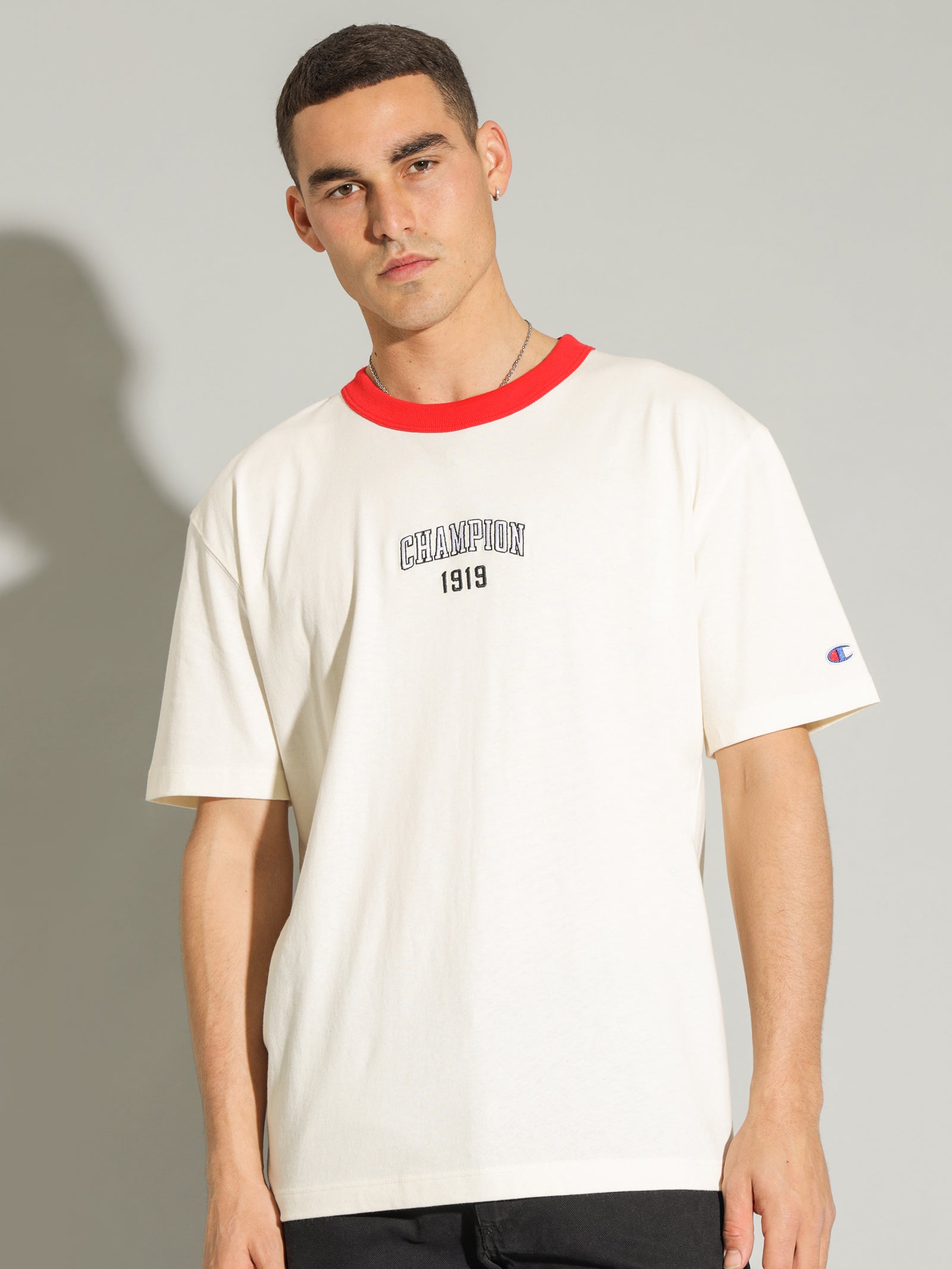 Collegiate Heritage T-Shirt in White