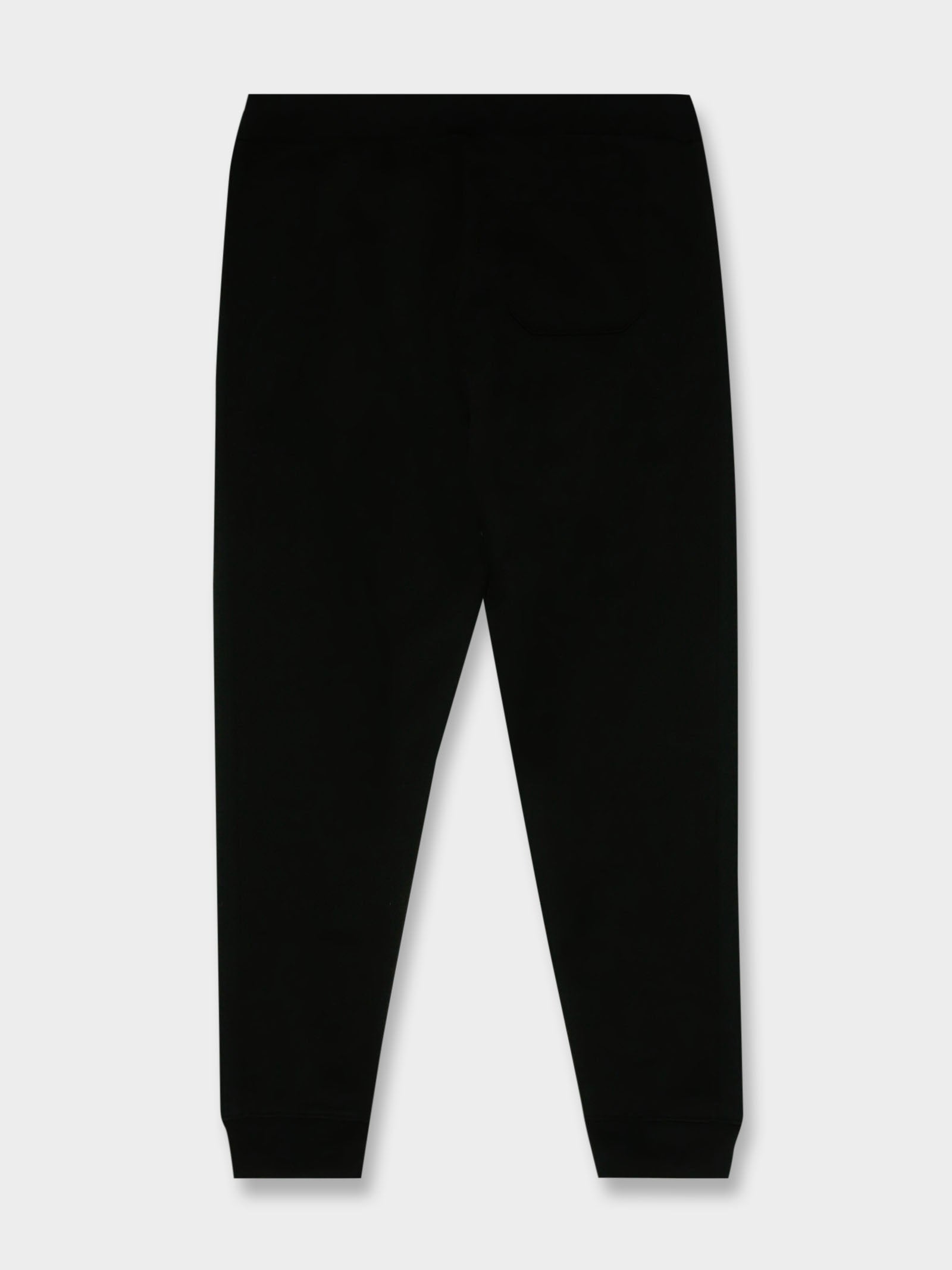 Polo 30/1 Double Knit Jogger in Black