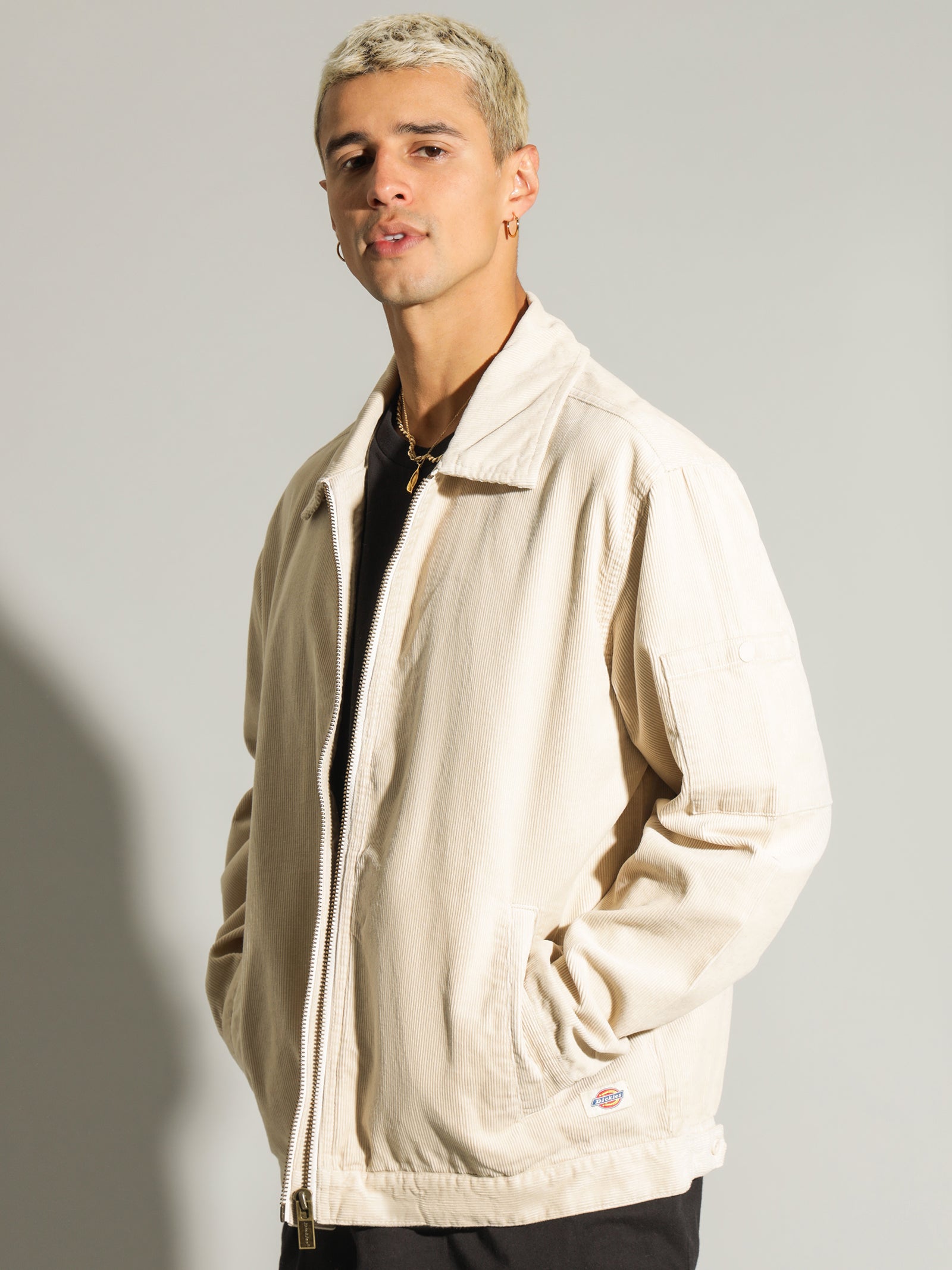 Sonora Cord Jacket in Bone