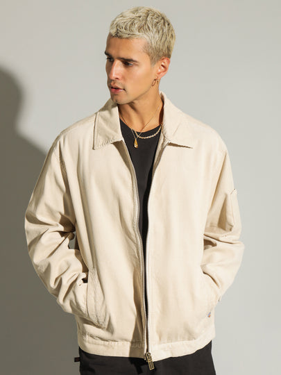 Sonora Cord Jacket in Bone