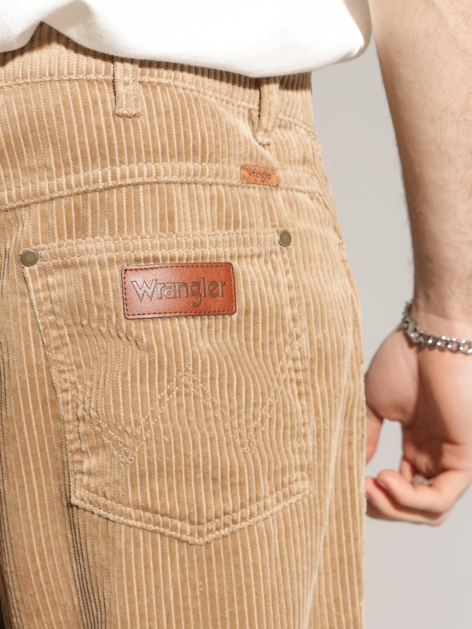 Slacker Corduroy Pants in Oatmeal Brown