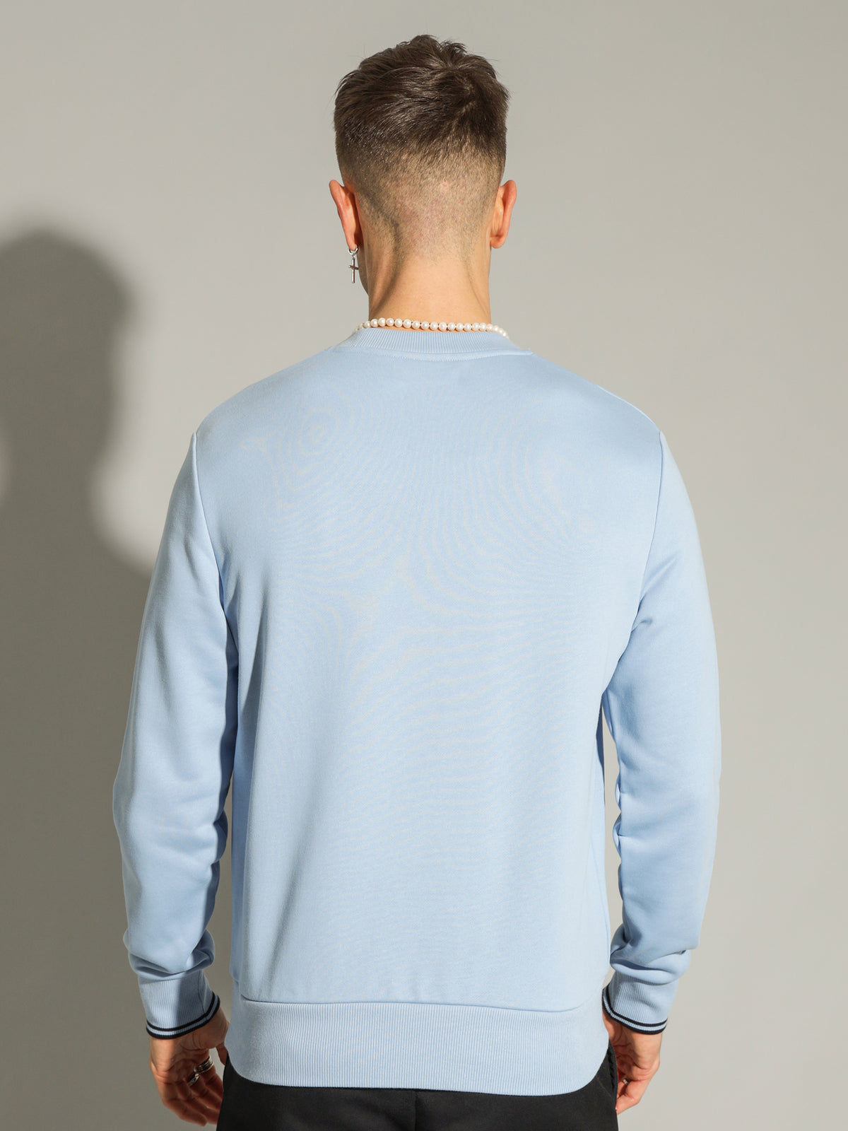 Fred Perry Crew Neck Sweatshirt in Blue | Blue