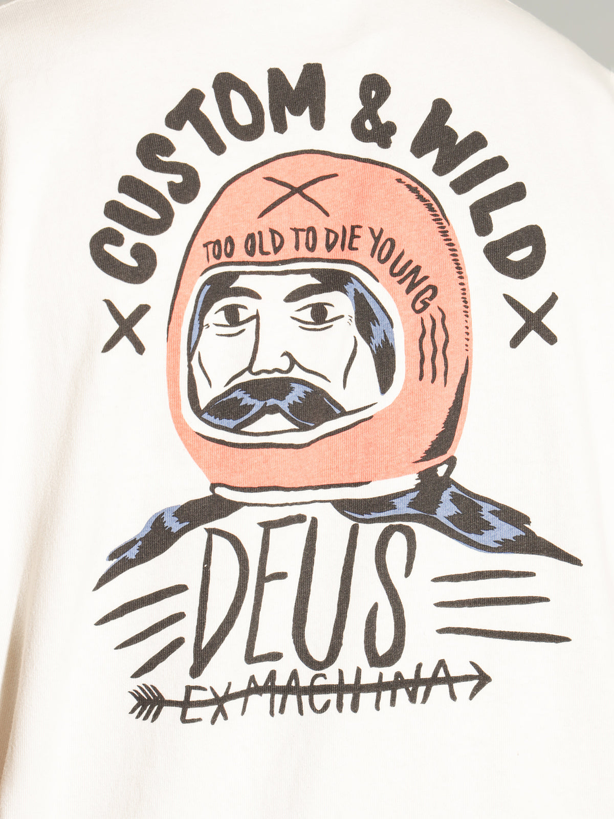 Deus Too Old T-Shirt in White Sand | Sand