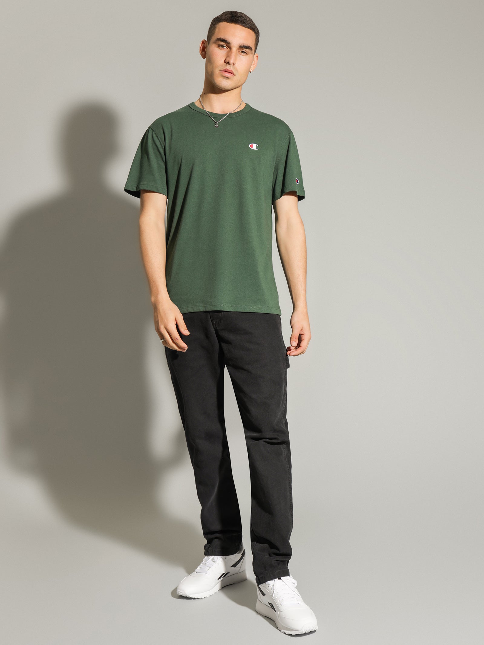 Heritage C Logo in Dark Green