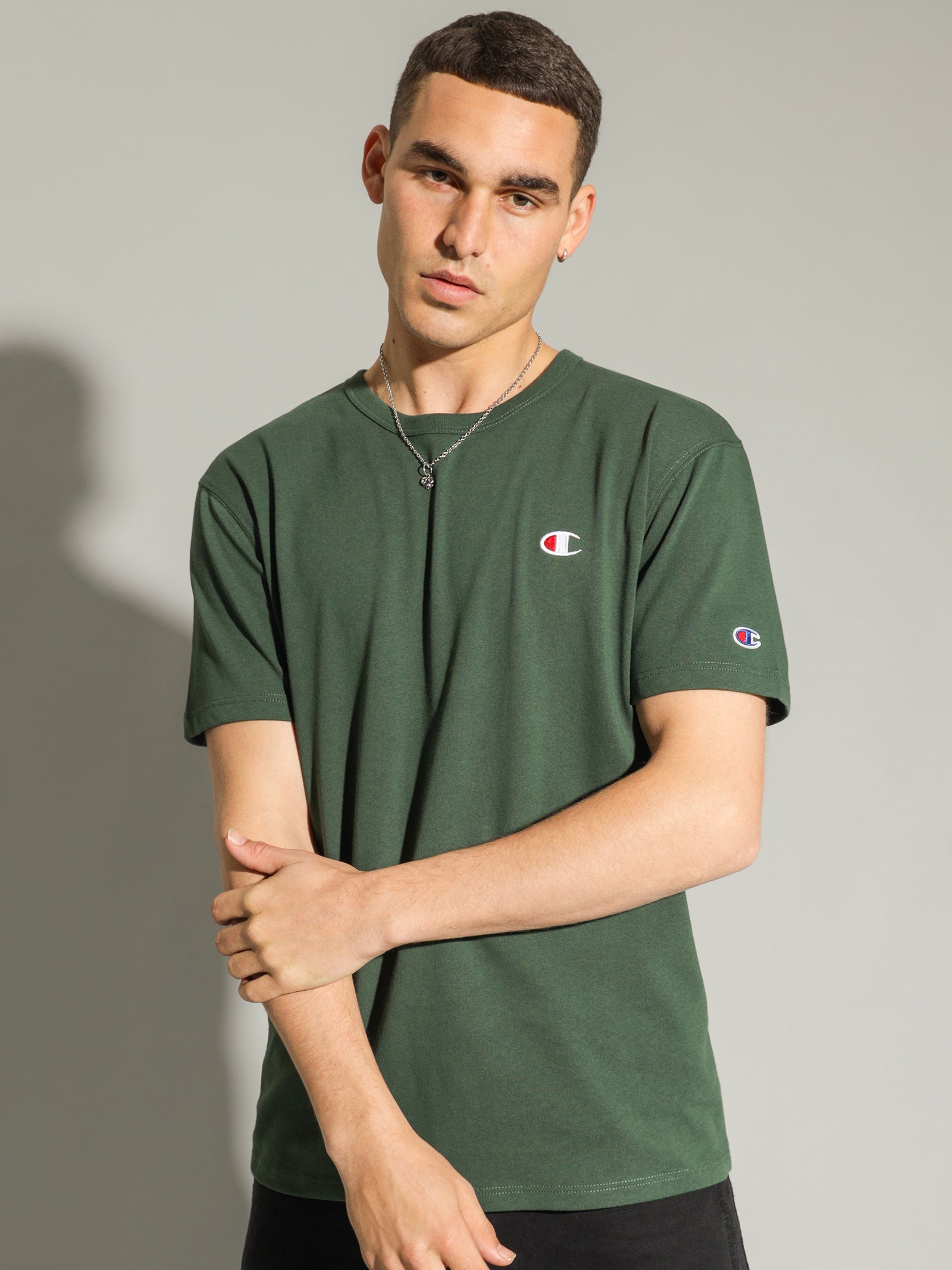 Heritage C Logo in Dark Green