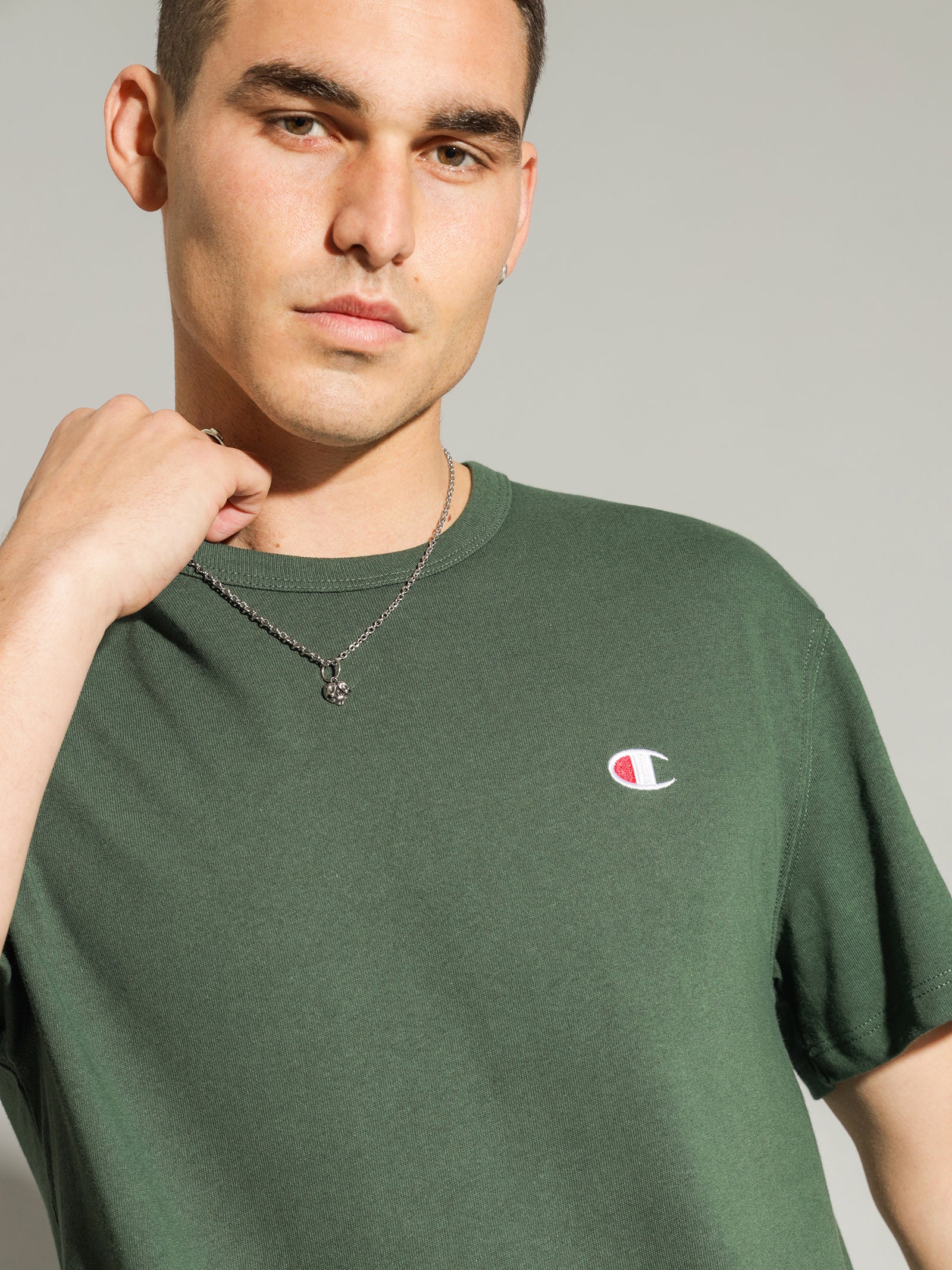 Heritage C Logo in Dark Green