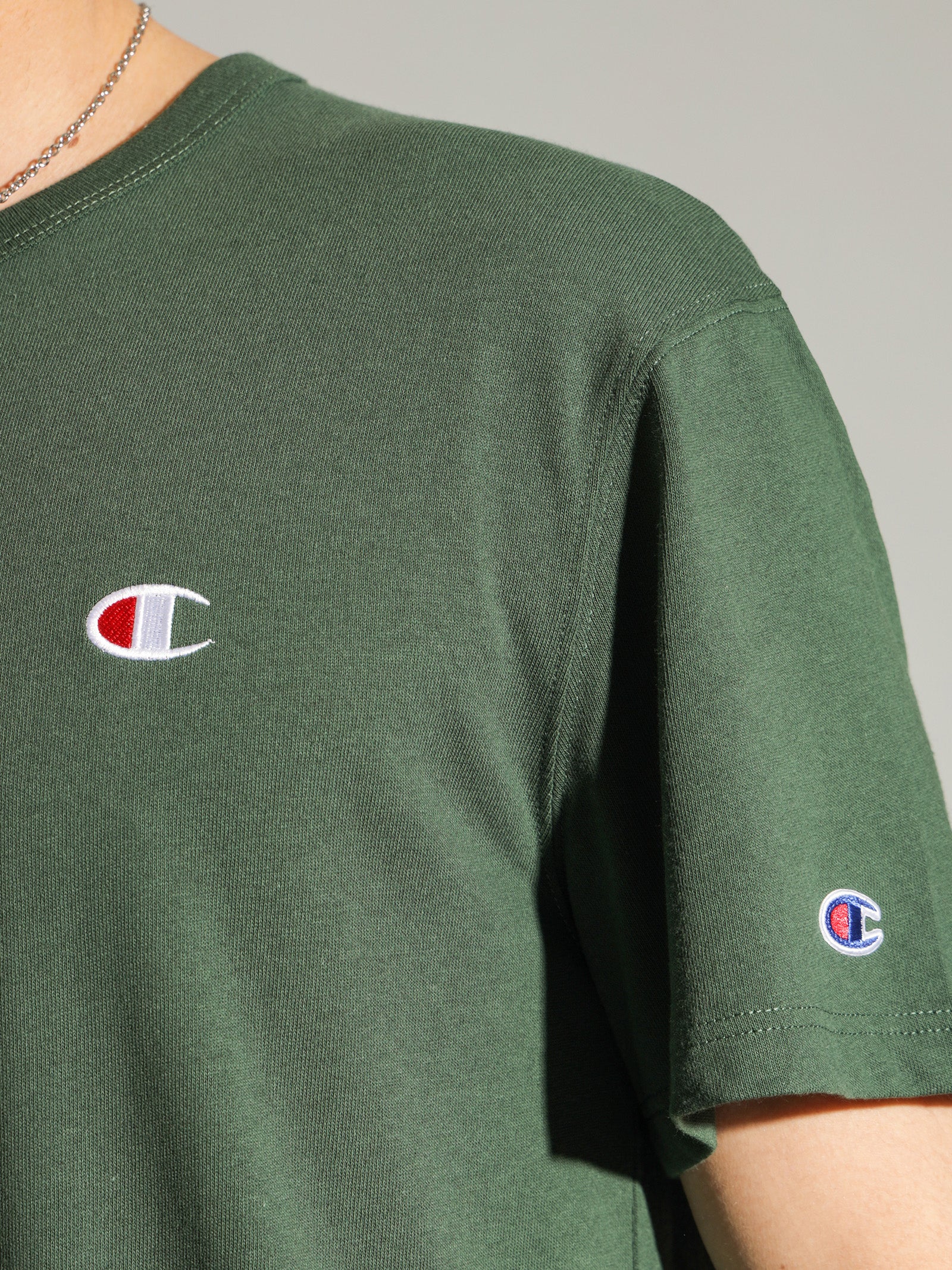 Heritage C Logo in Dark Green