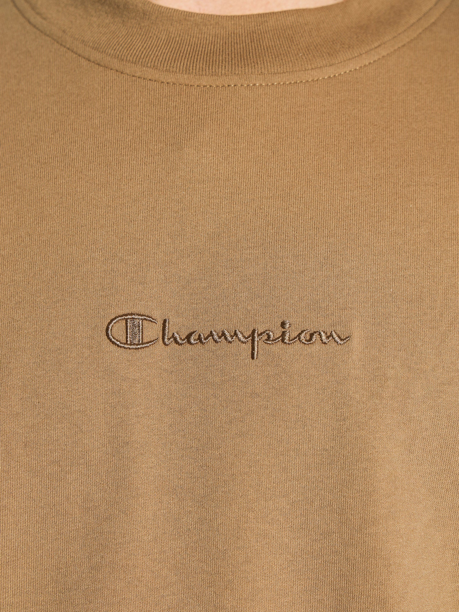 Heritage New Script T-Shirt in Moway Brown