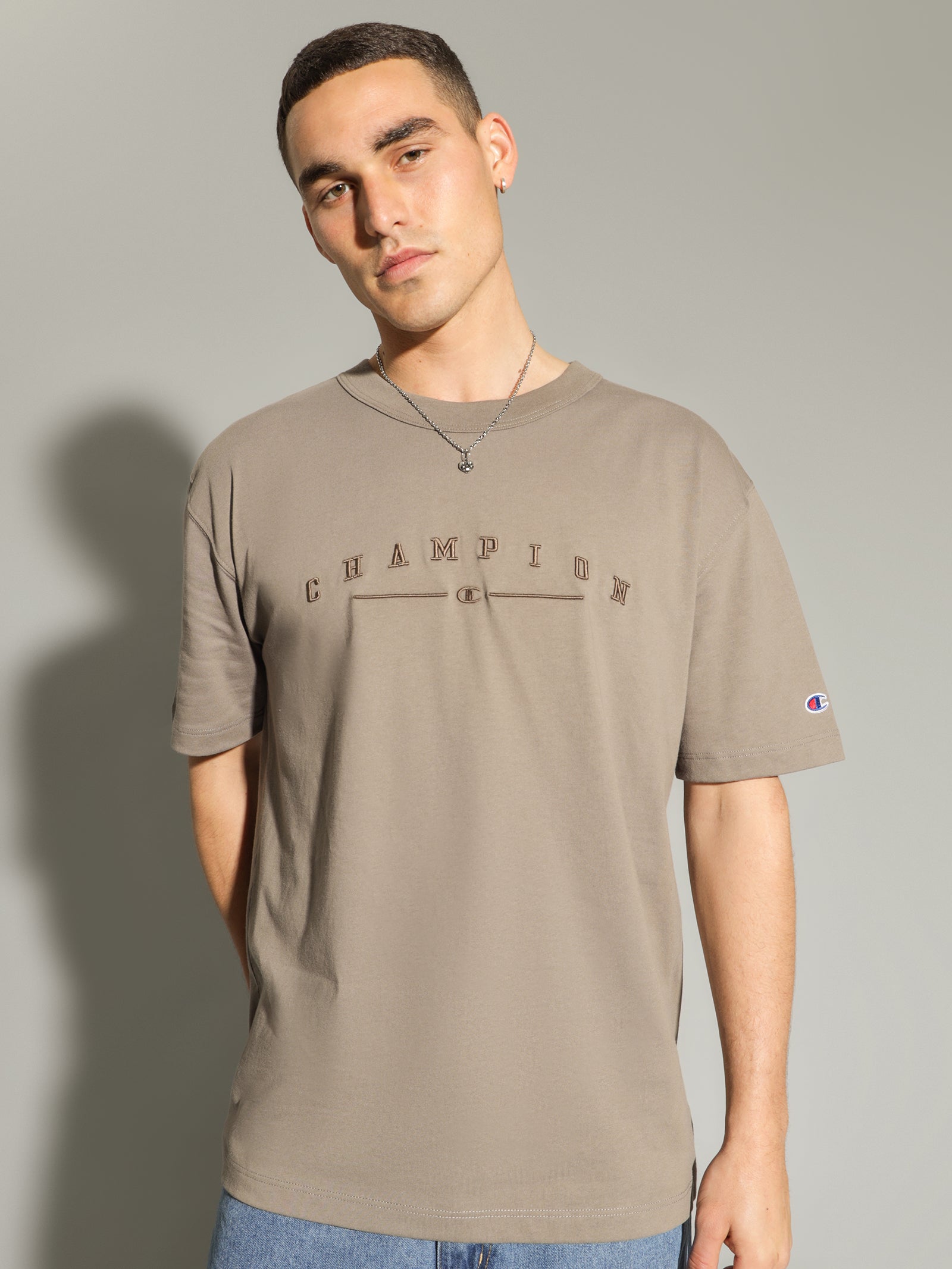 Heritage 2K Logo T-Shirt in Gizmo - Glue Store