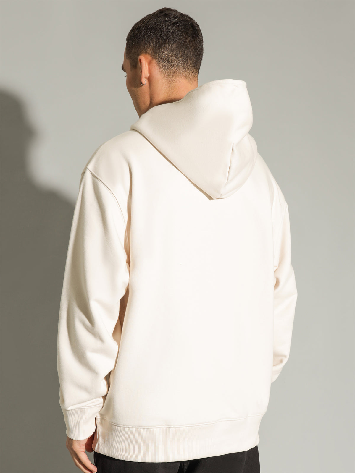 Adidas C Hoodie in Ecru | Ecru