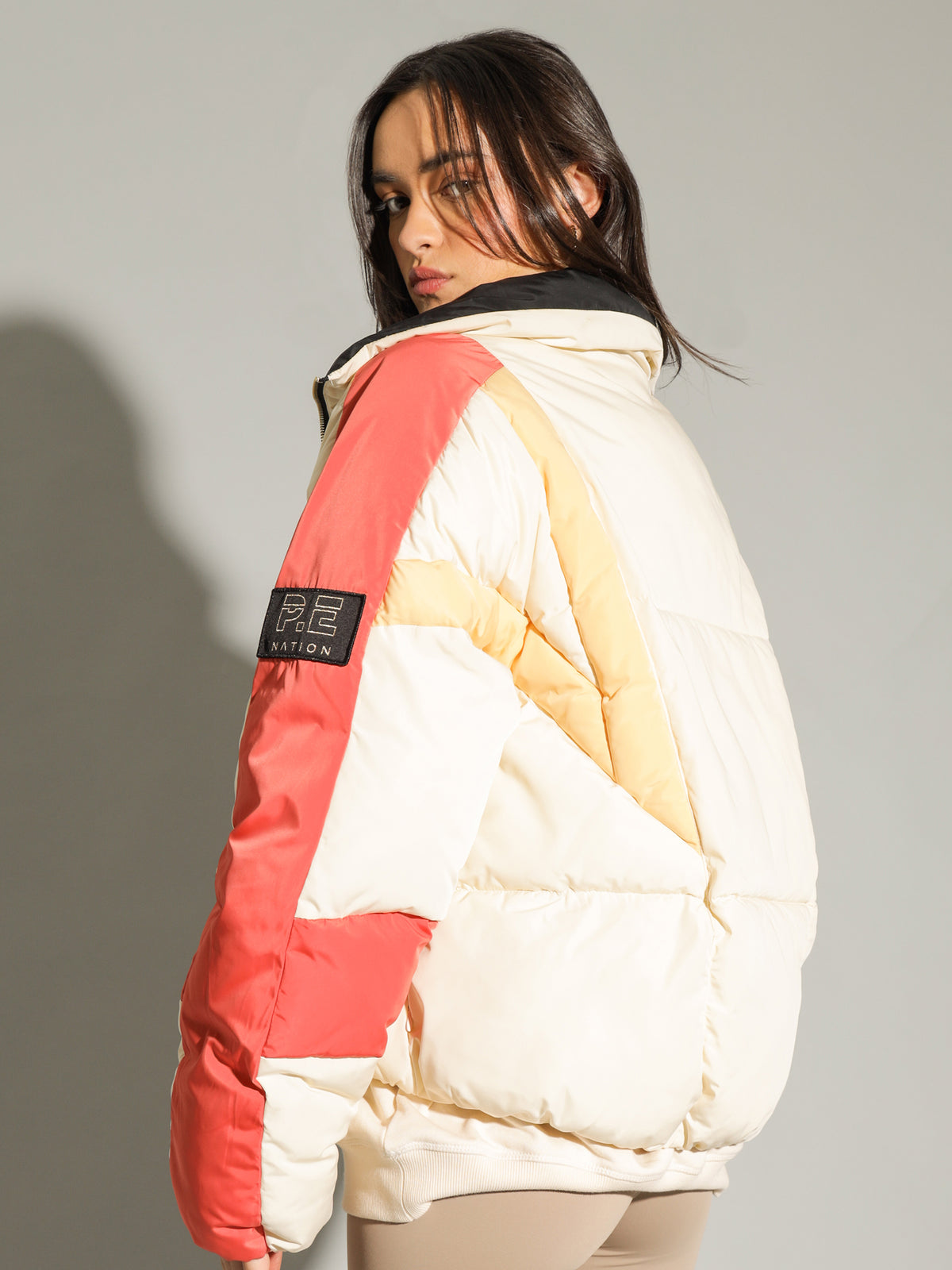 Pe Nation Denizen Jacket in Pearled Ivory | Ivory