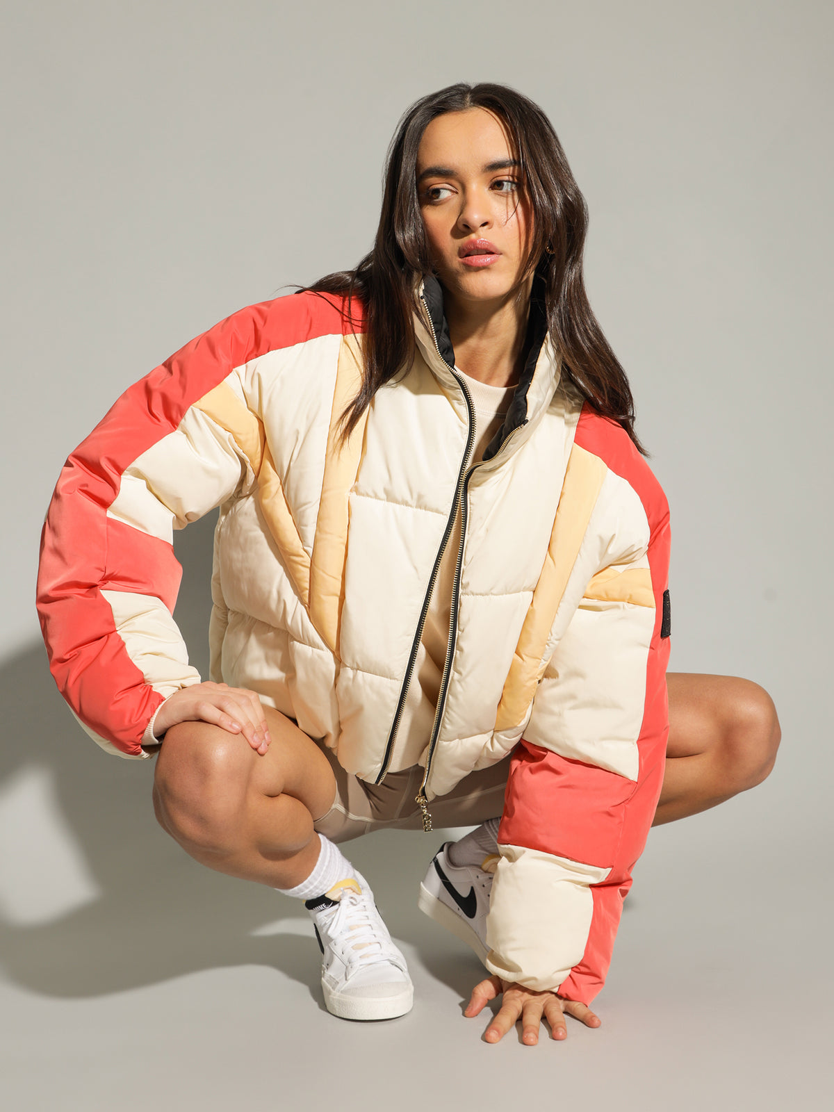 Pe Nation Denizen Jacket in Pearled Ivory | Ivory