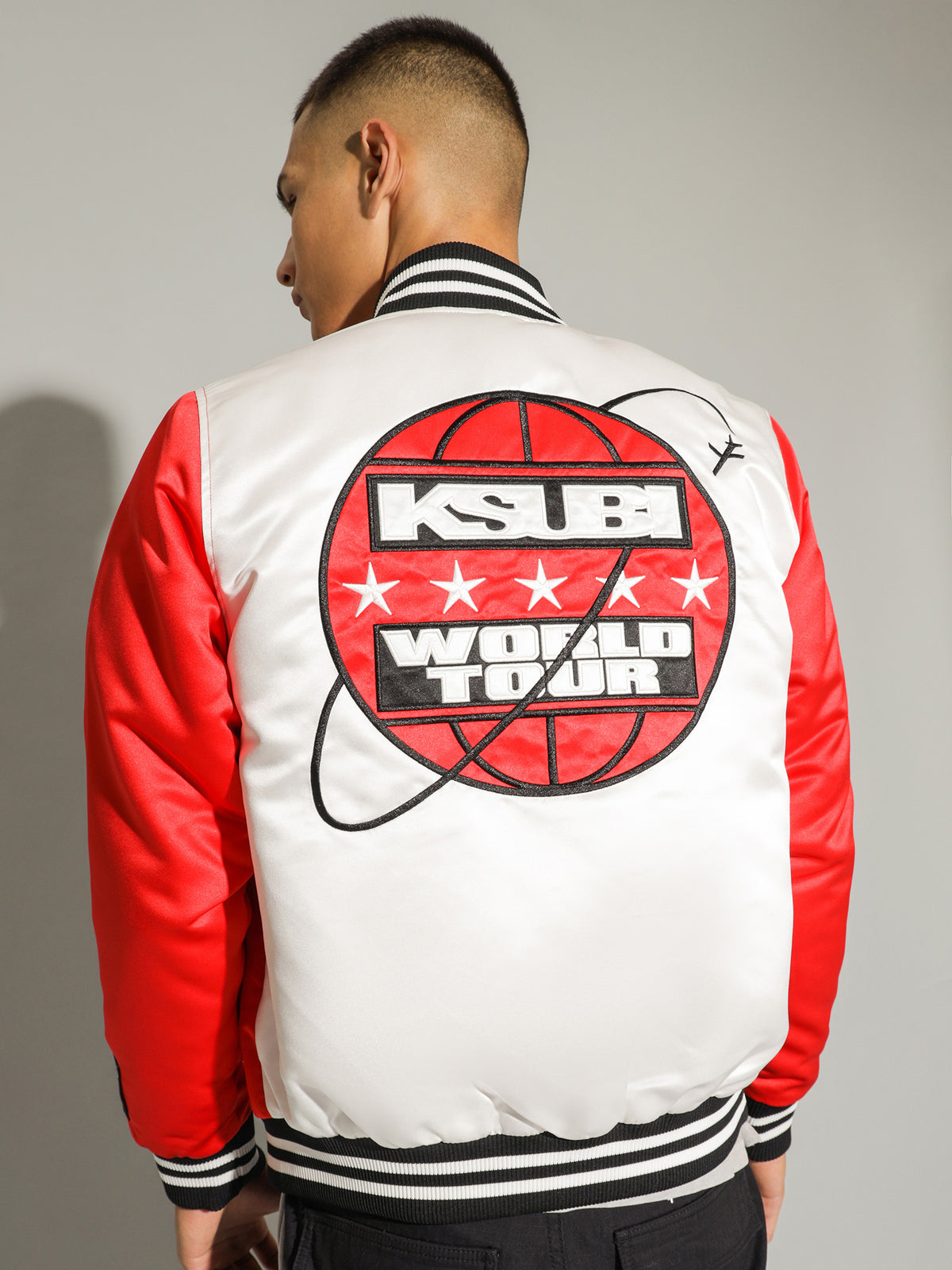 Ksubi World Tour Jacket in Red | Red