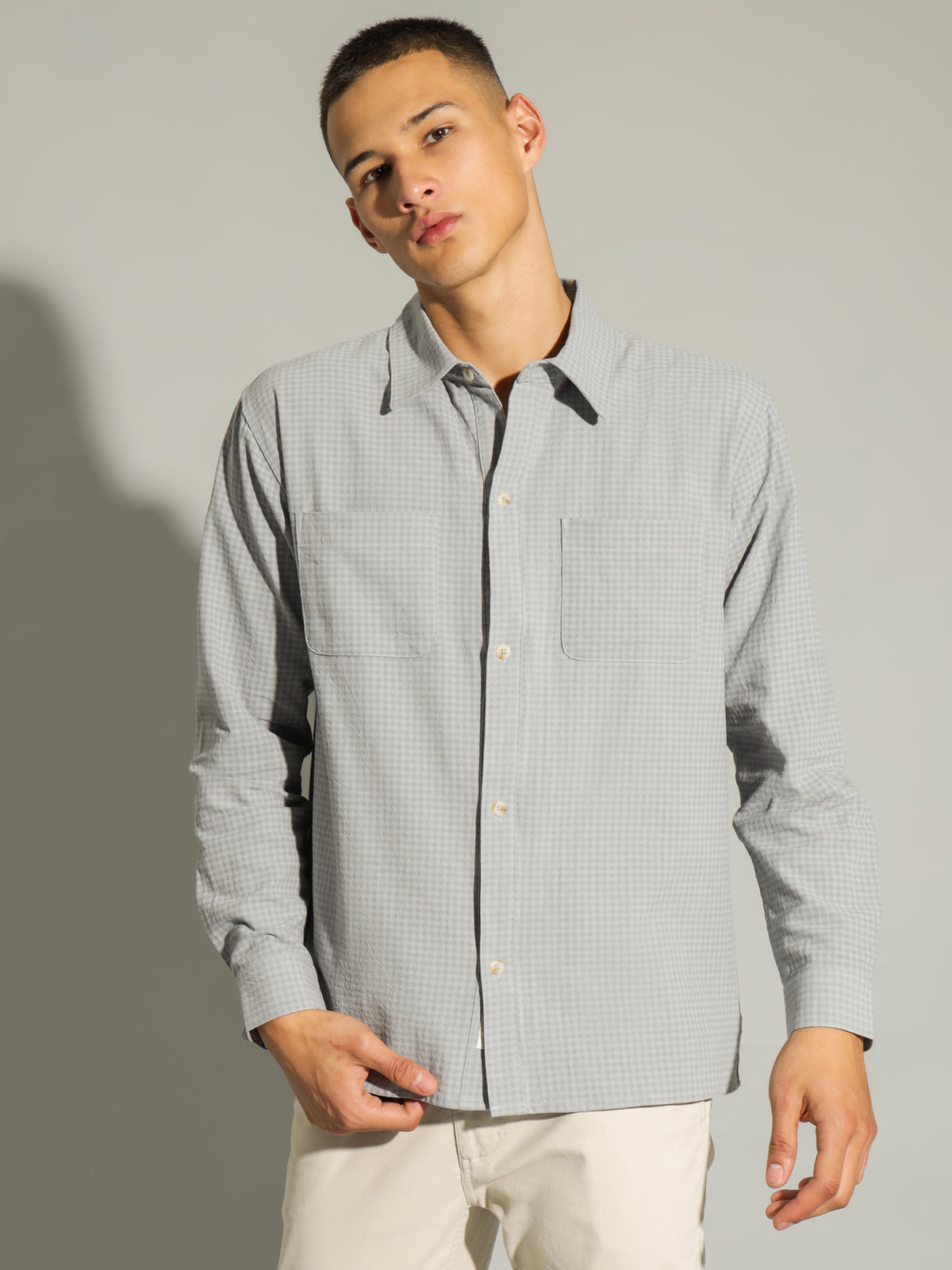 Article One Bowen Overshirt in Indigo | Indigo