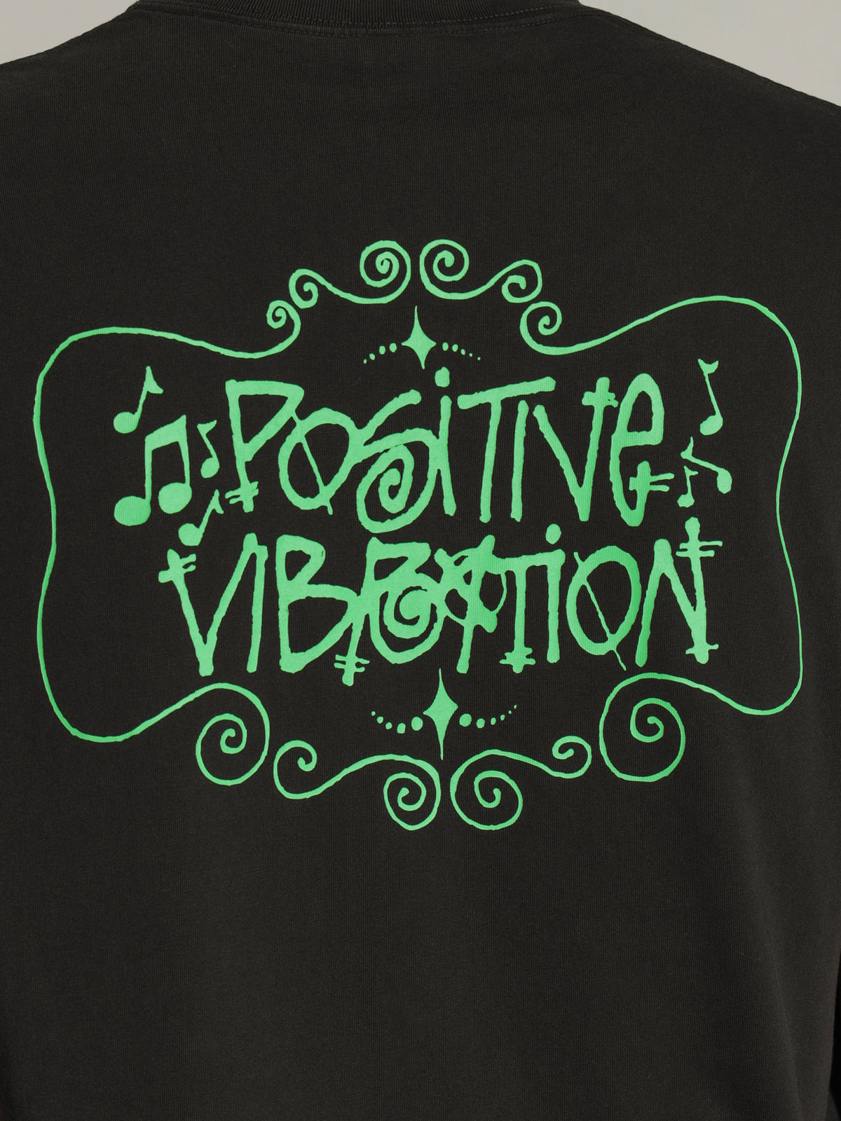 Stussy Positive Vibrations T-Shirt in Pigment Black | Black