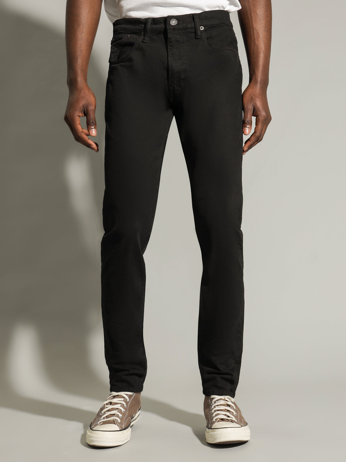 Polo Ralph Lauren Sullivan Slim Stretch Jeans in Black | Black