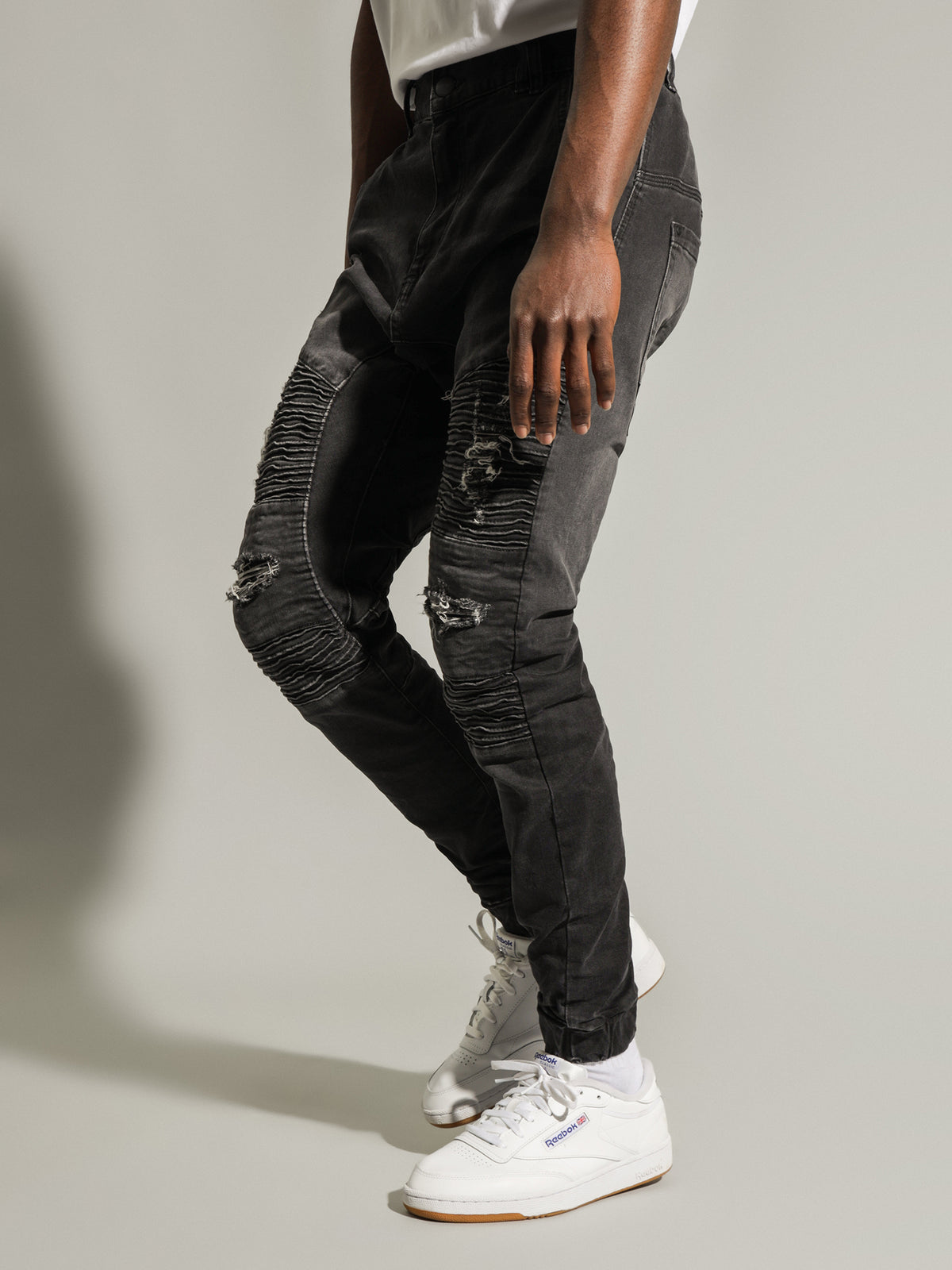 Nena And Pasadena Hellcat Pants in Washed Black | Washed Black