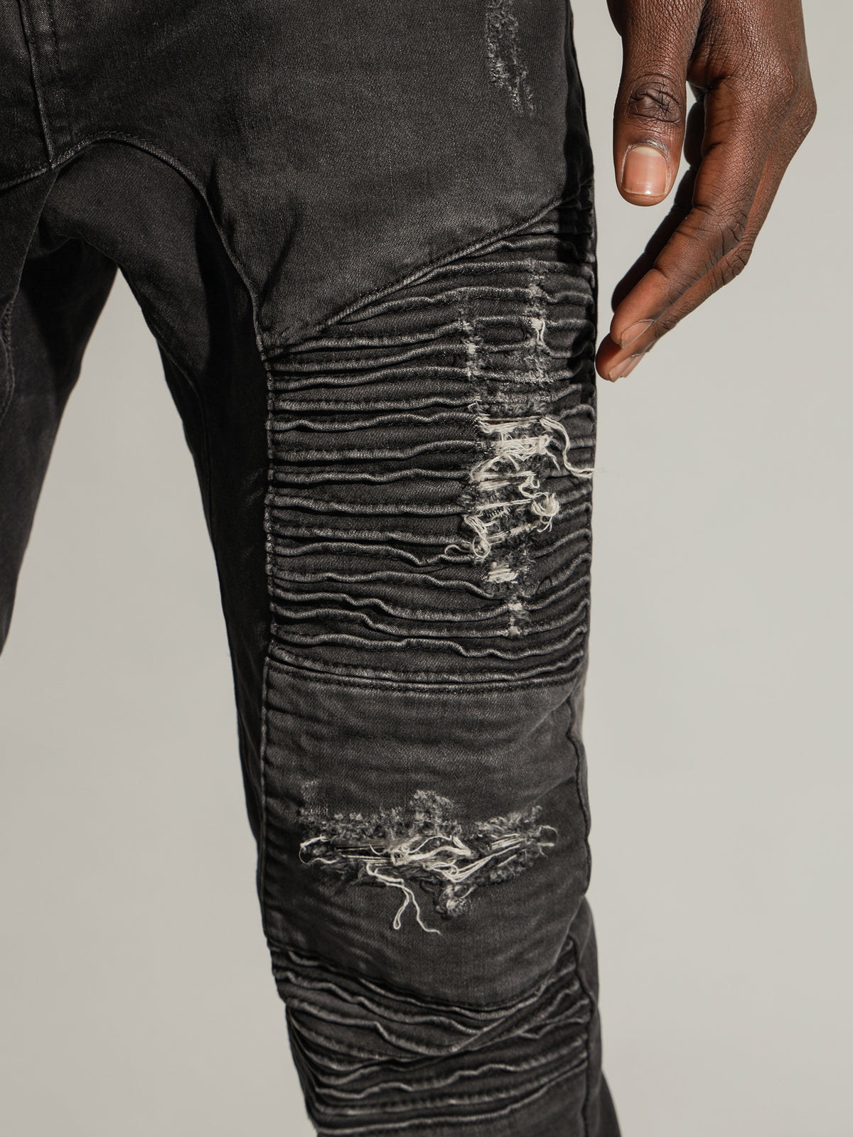 Nena And Pasadena Hellcat Pants in Washed Black | Washed Black