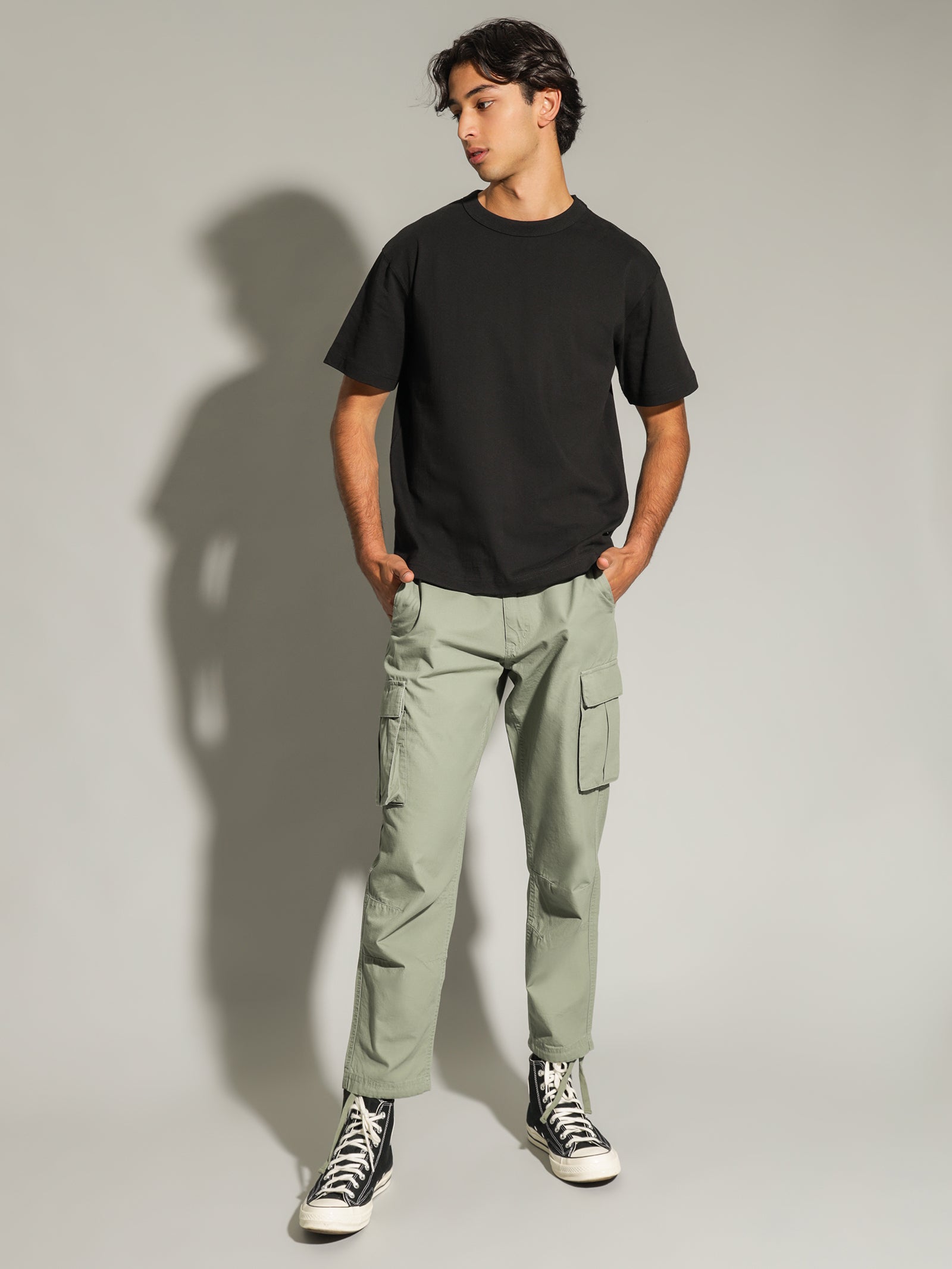 Wyatt Cargo Pants in Willow