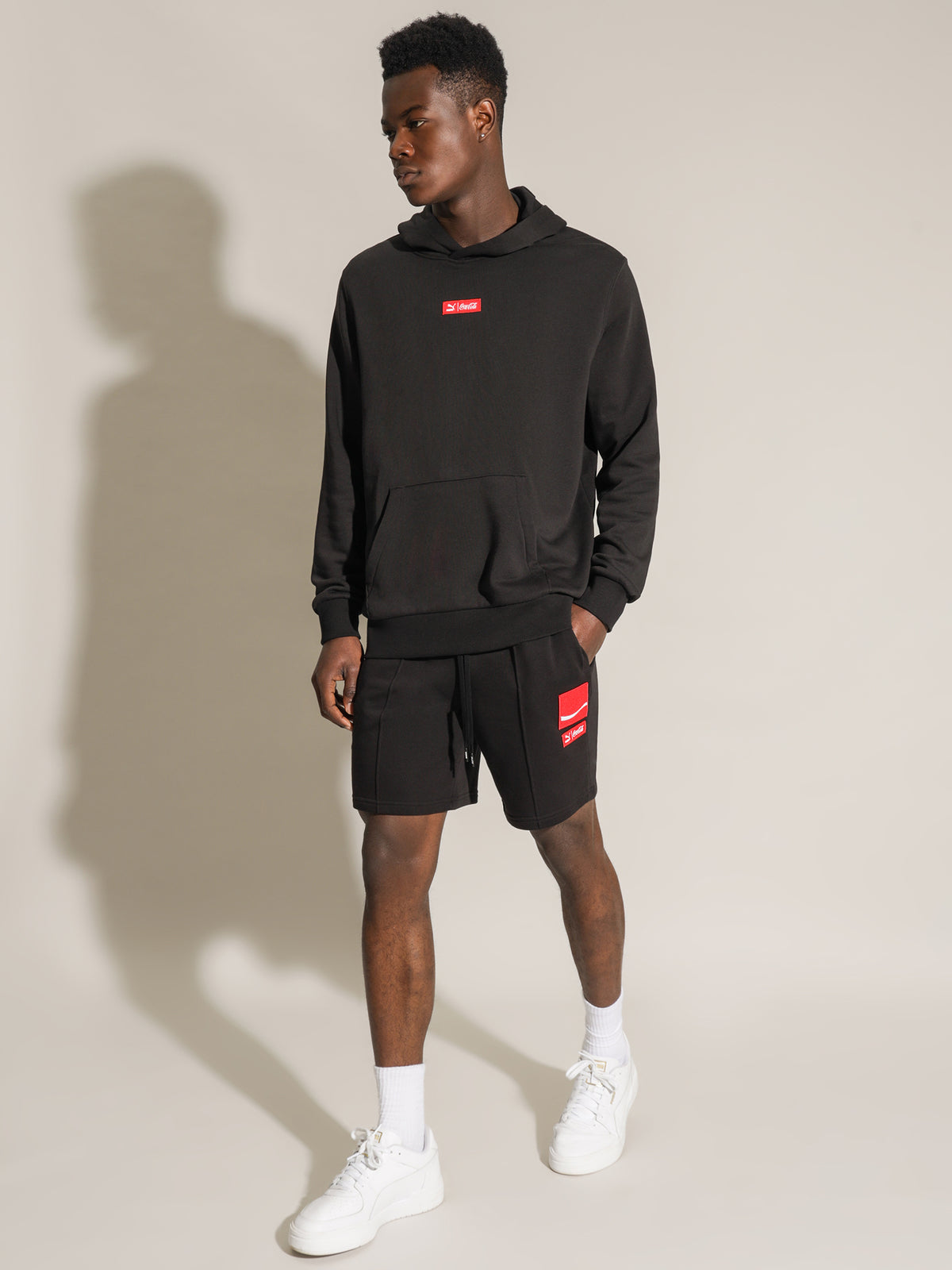 Puma Puma x Coca Cola Hoodie in Black | Black