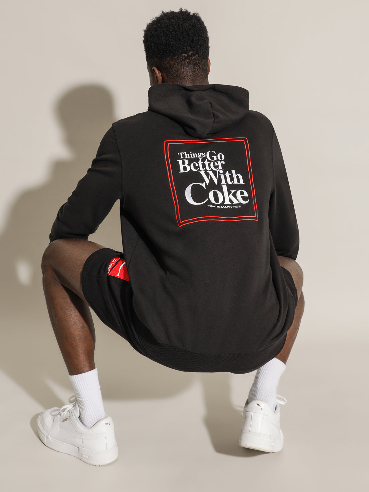 Puma Puma x Coca Cola Hoodie in Black | Black