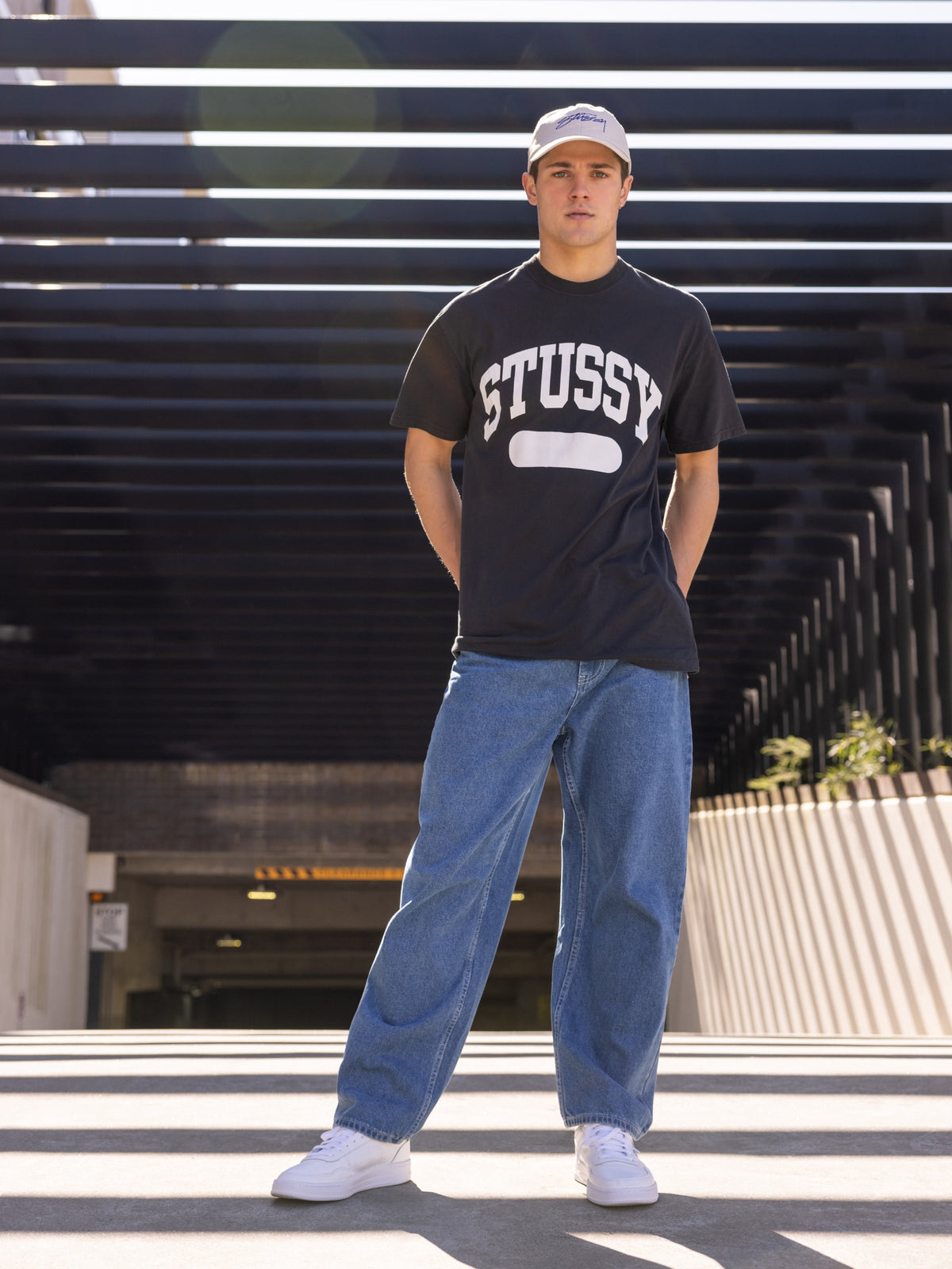 Stussy School Property T-Shirt in Black | Black