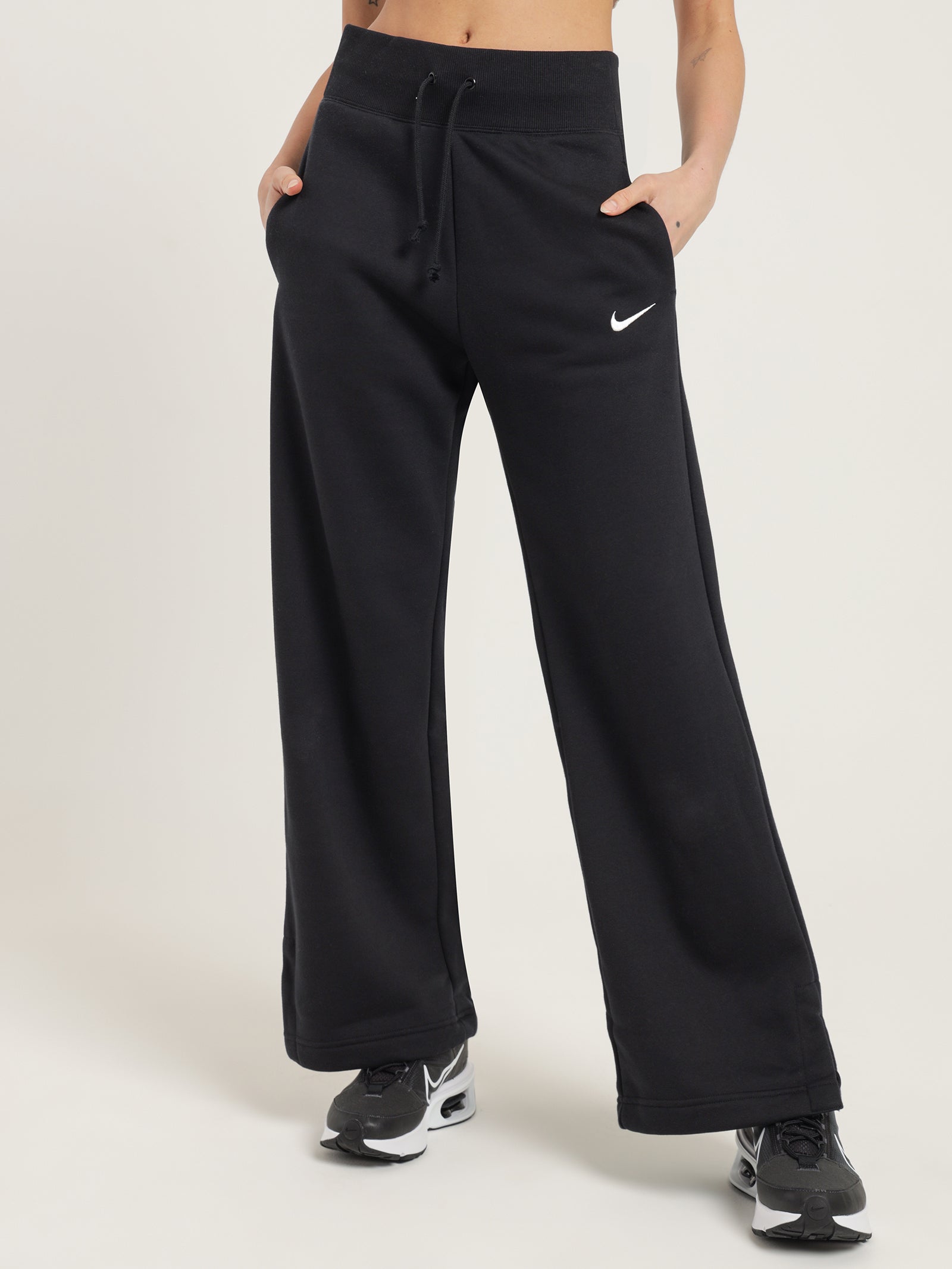 Nike Womens Phoenix Wide Leg Sweatpants