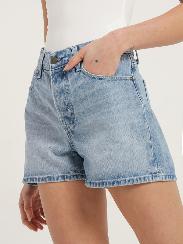 Agnes Shorts in Captivating Blue - Glue Store