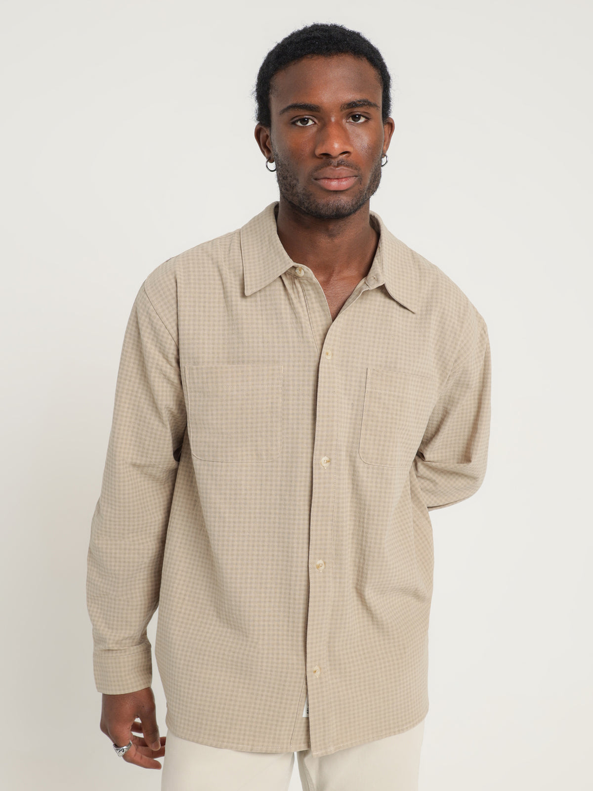 Article One Bowen Overshirt in Chestnut | Chestnut