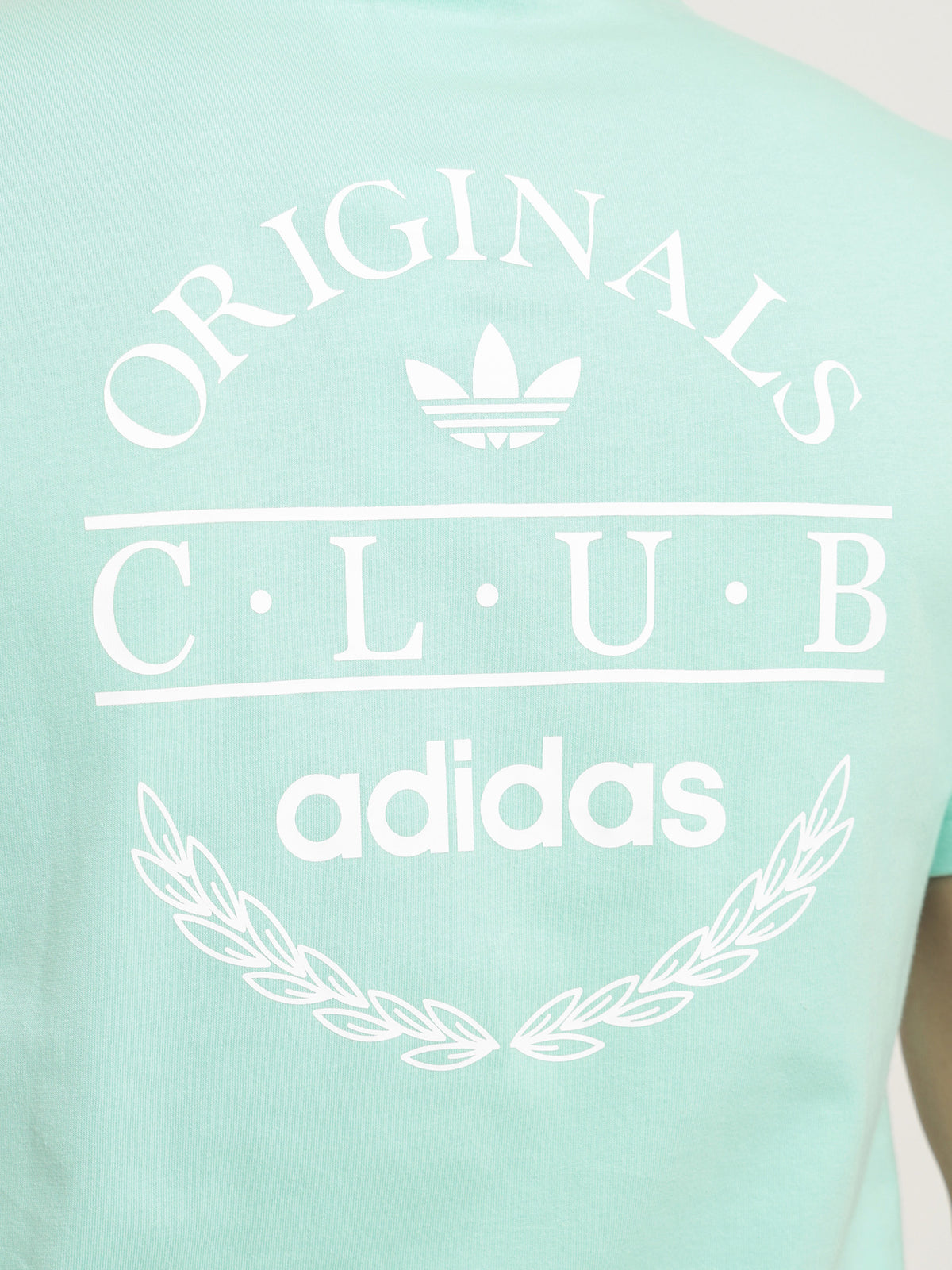 Adidas Club T-Shirt in Aero Green | Light Green