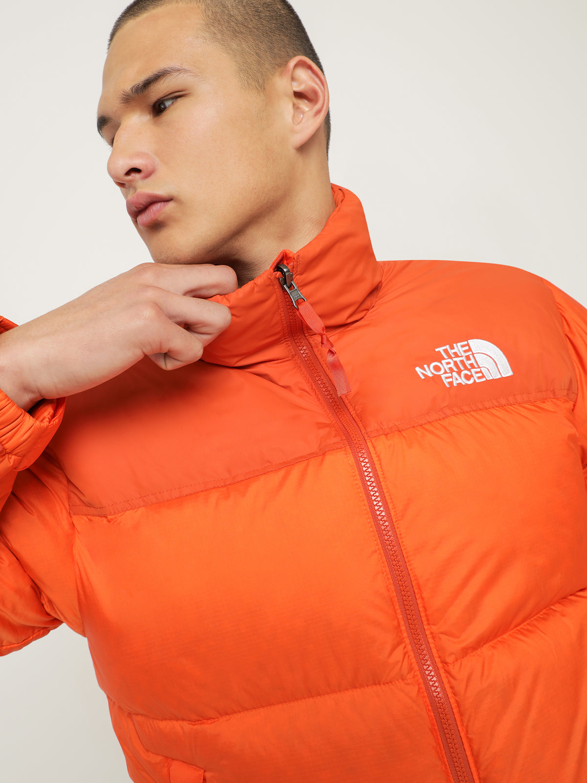 The North Face 1996 Retro Nuptse Puffer Jacket in Orange | Orange