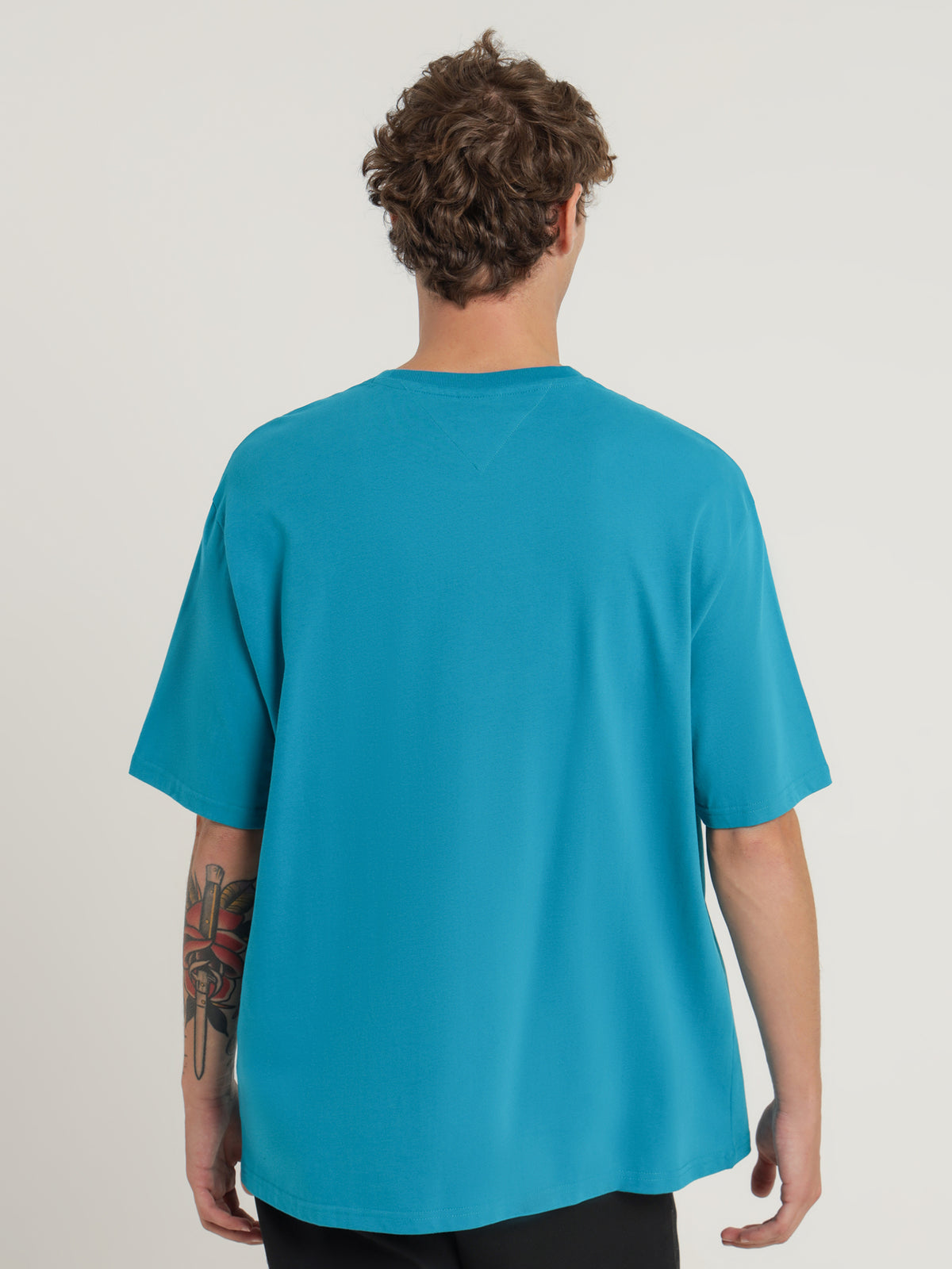 Tommy Hilfiger Timeless Arc T-Shirt in Teal | Teal