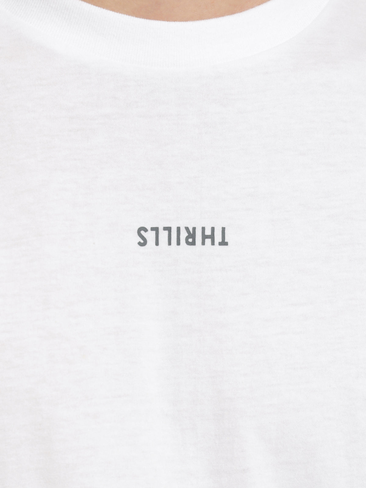 Thrills Minimal Merch Fit Muscle Top in White | White