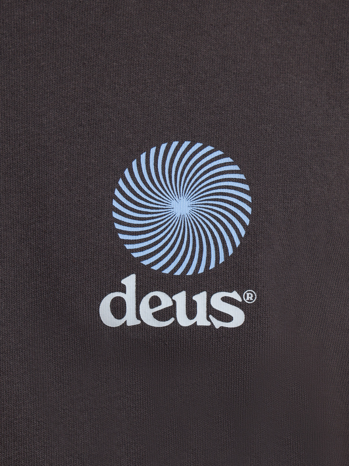 Deus Strata T-Shirt in Anthracite | Anthracite