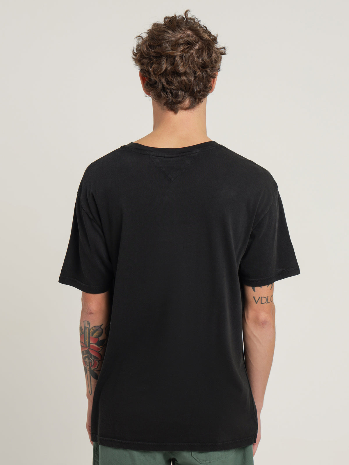 Tommy Hilfiger Casual Linear T-Shirt in Black | Black