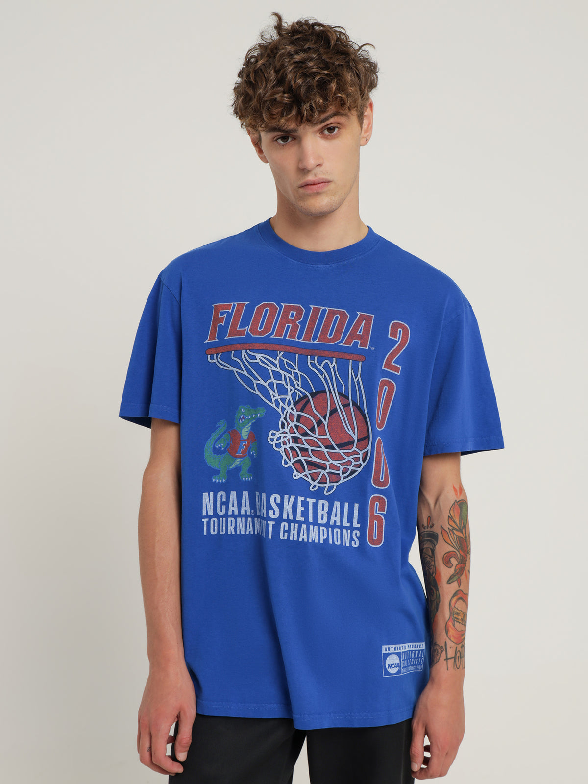 Ncaa NCAA Vintage Champs T-Shirt in Blue | Blue